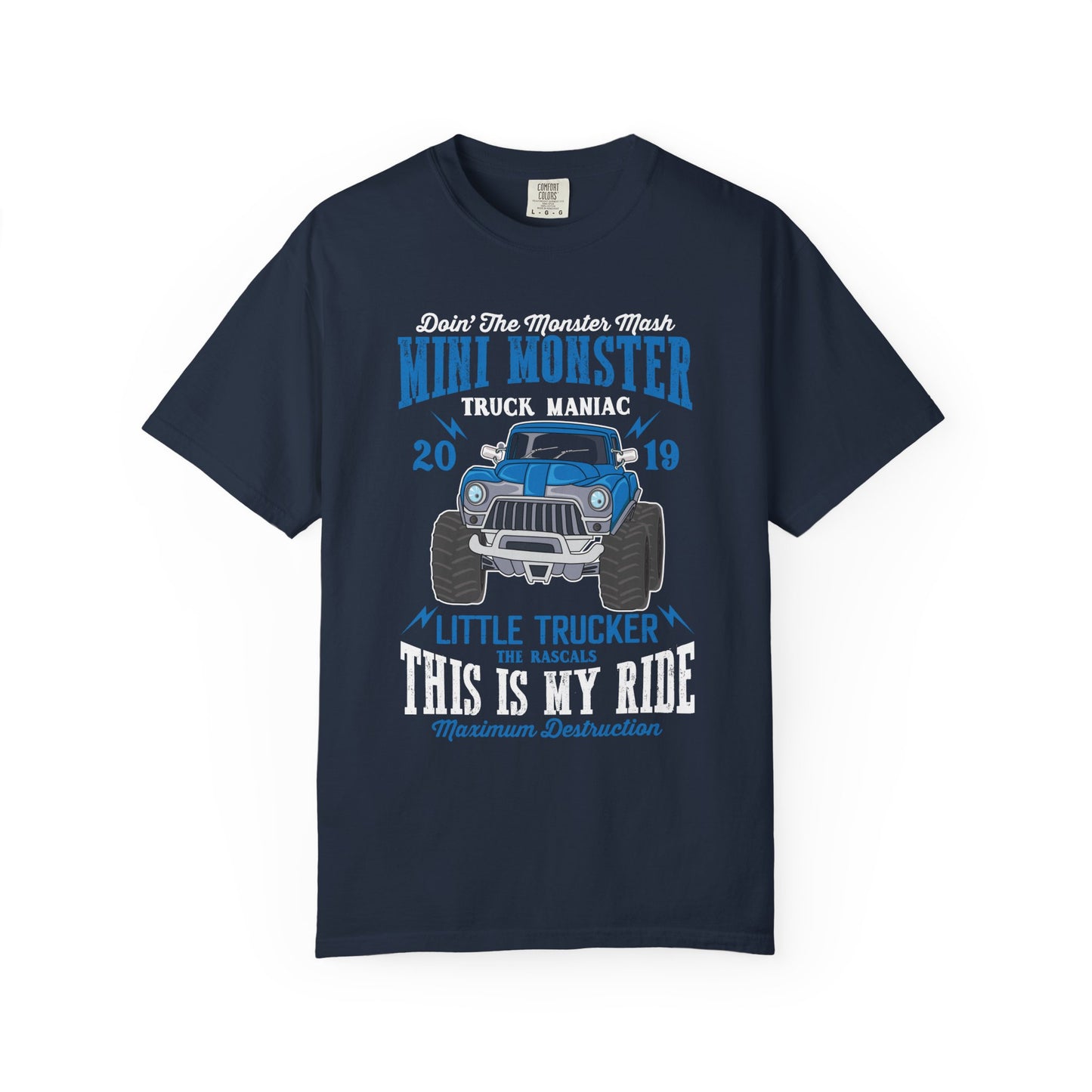 Monster Truck Lover T-Shirt, Gift for Truck Enthusiasts, Unisex Graphic Tee, Kids & Adults, Perfect for Birthdays & Celebrations