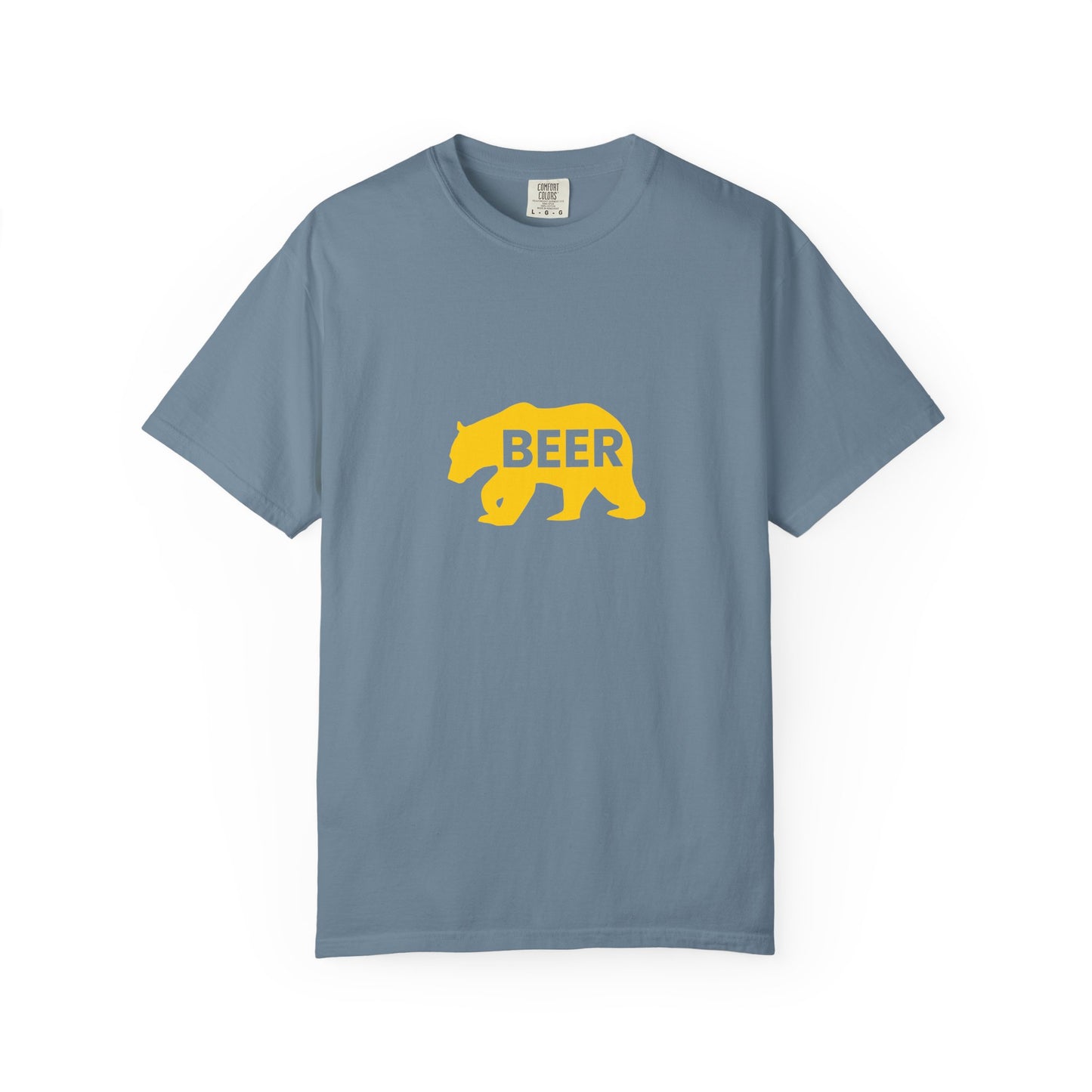Beer Bear T-Shirt – Minimal Bold Statement