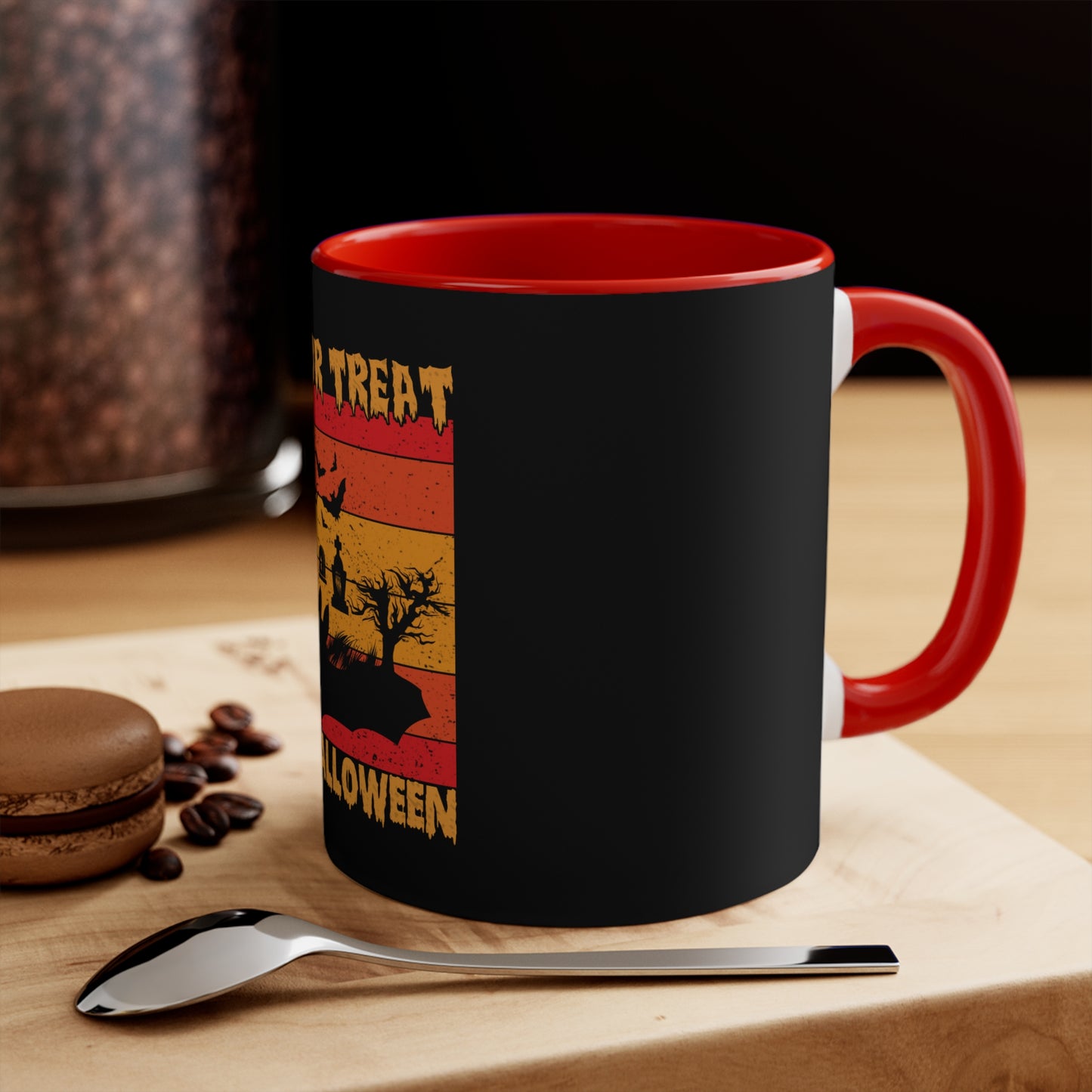 ☕ Mug: Trick or Treat Retro Sunset