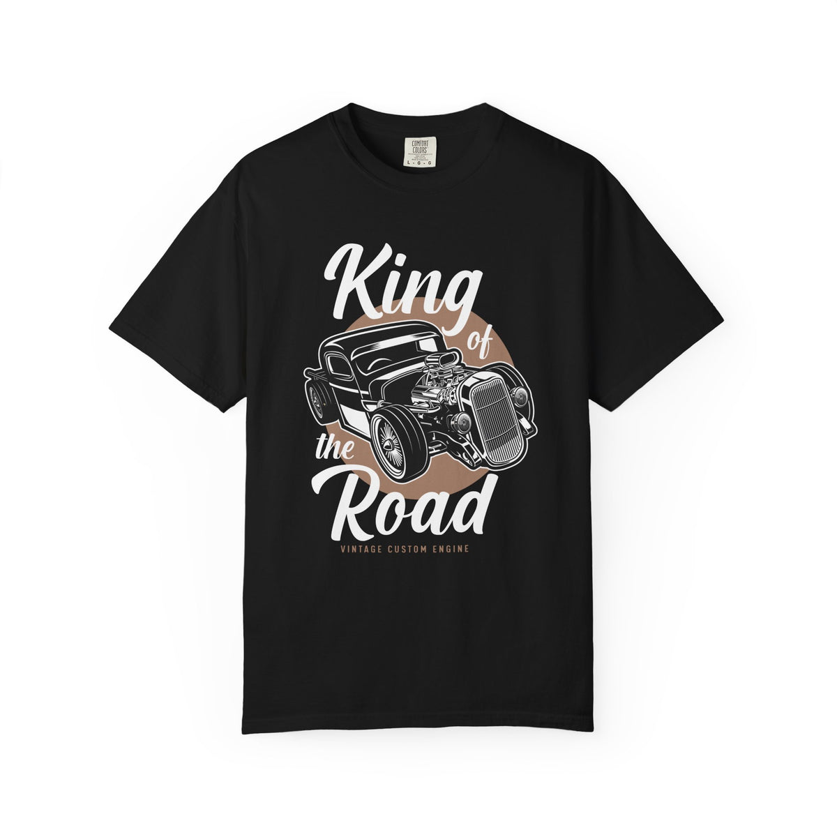 Vintage Car Graphic T-Shirt, King of the Road Tee, Unisex Shirt, Perfect for Car Lovers, Gift for Him, Automotive Apparel, Retro Style Tee
