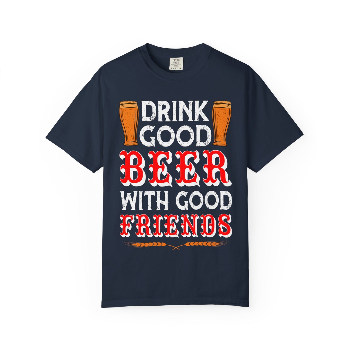 "Don’t Listen to Me or You’ll End Up Drunk" Funny Beer T-Shirt 🍻😂