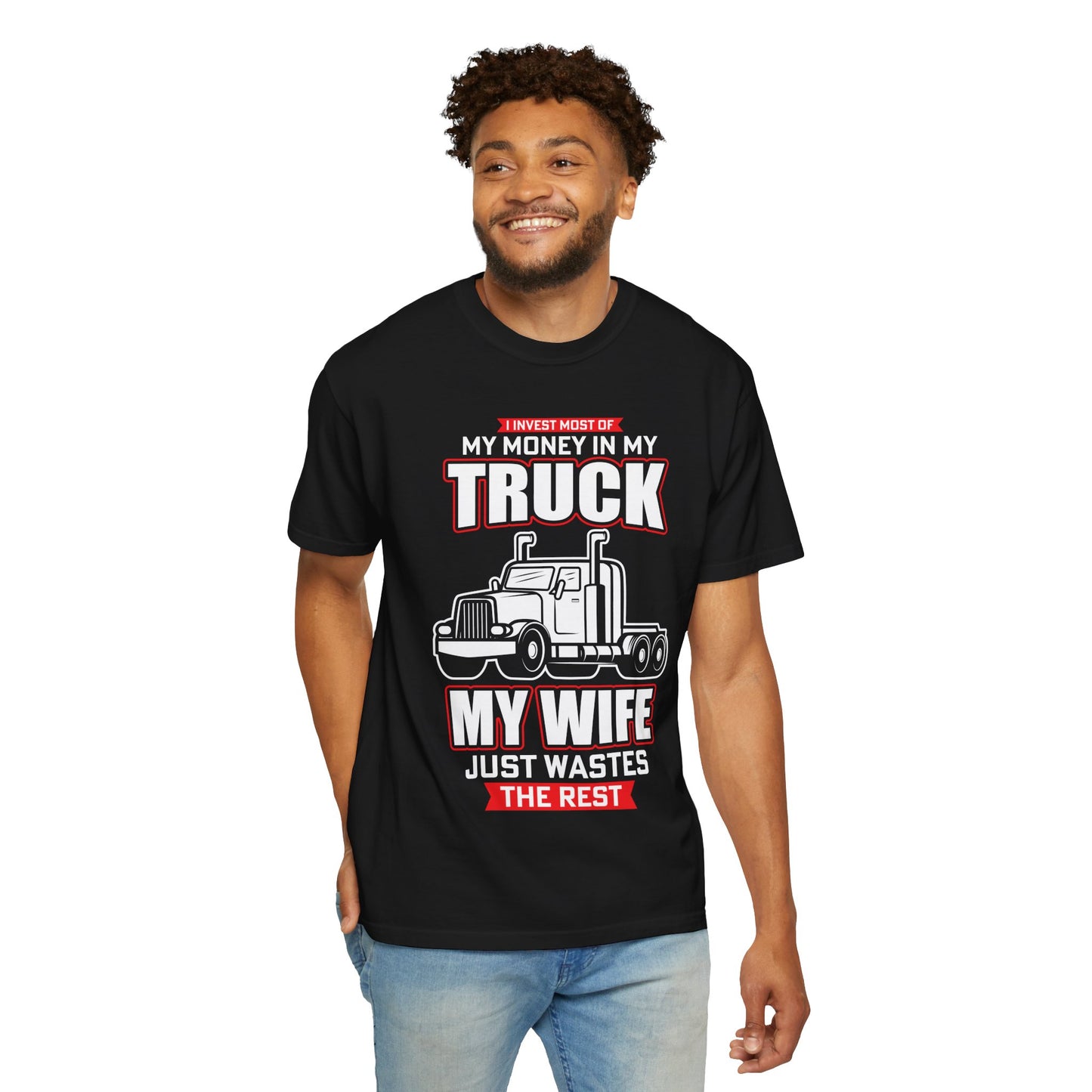 Funny Truck Lover T-Shirt, Gift for Truck Drivers, Casual Wear, Father's Day Gift, Hilarious Truck Tee