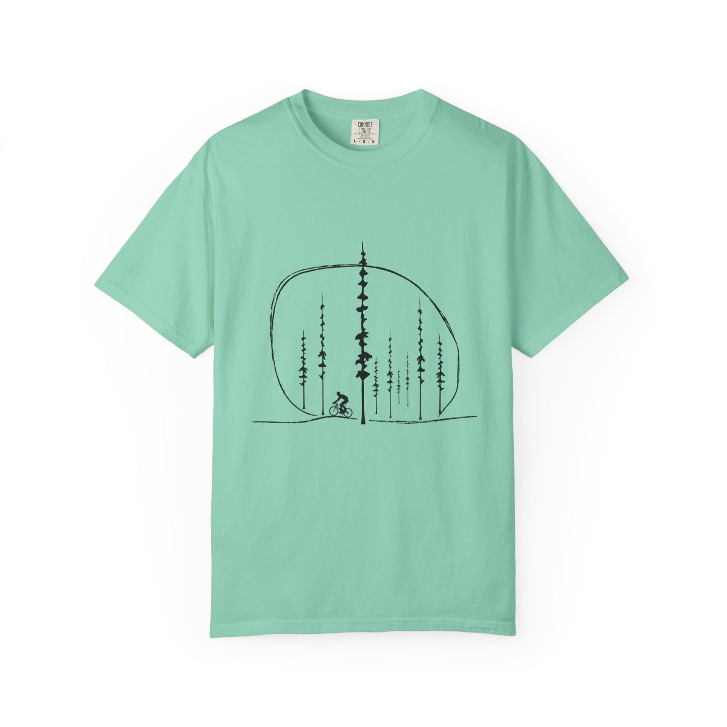 Nature-Inspired Unisex T-Shirt, Relaxed Fit Cotton Tee for Eco Lovers, Perfect for Casual Outings, Gift for Nature Lovers, Artistic Design