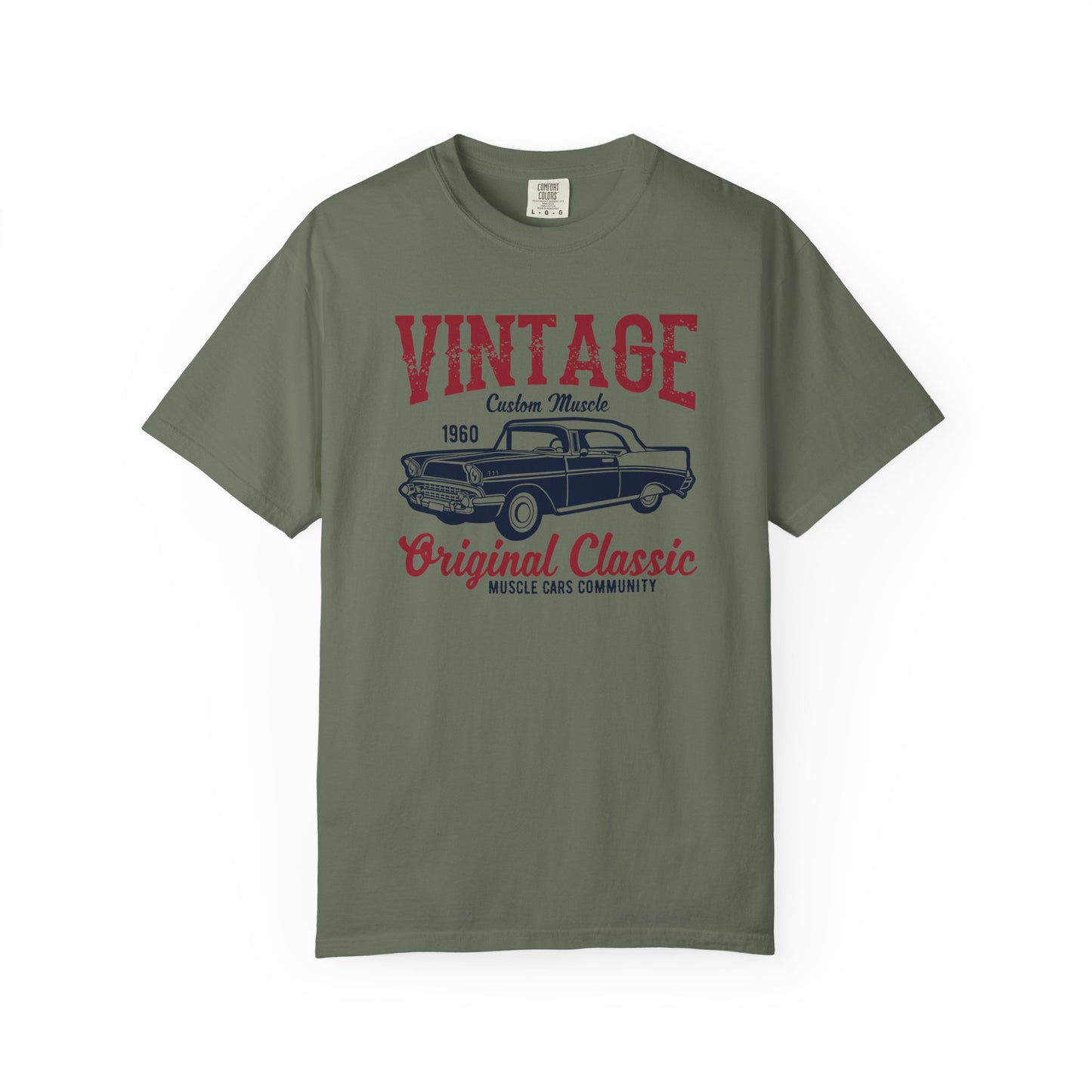 Vintage Car Graphic Tee, Unisex Retro T-Shirt, Classic Car Lover Gift, 1960s Vibe Shirt, Car Enthusiast Apparel