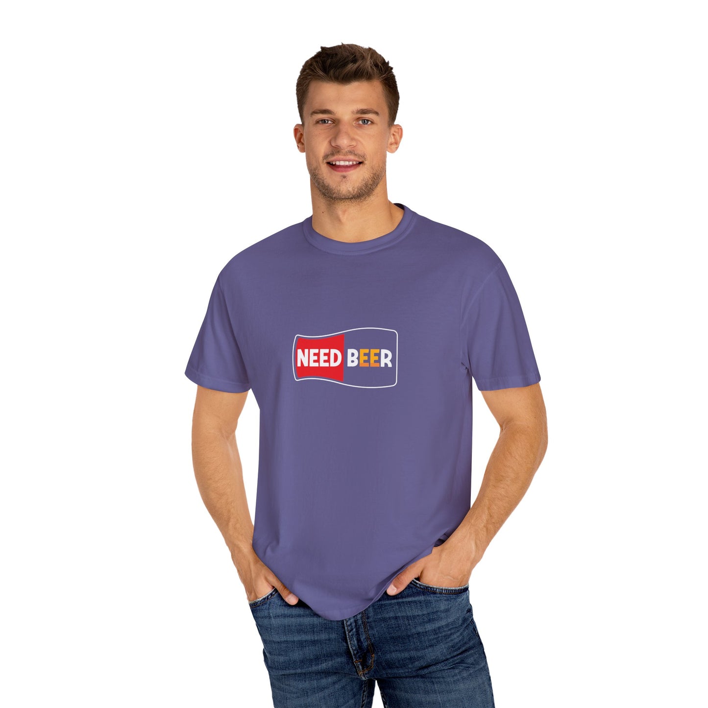 NEED BEER Graphic Tee β Bold & Thirsty Statement Shirt
