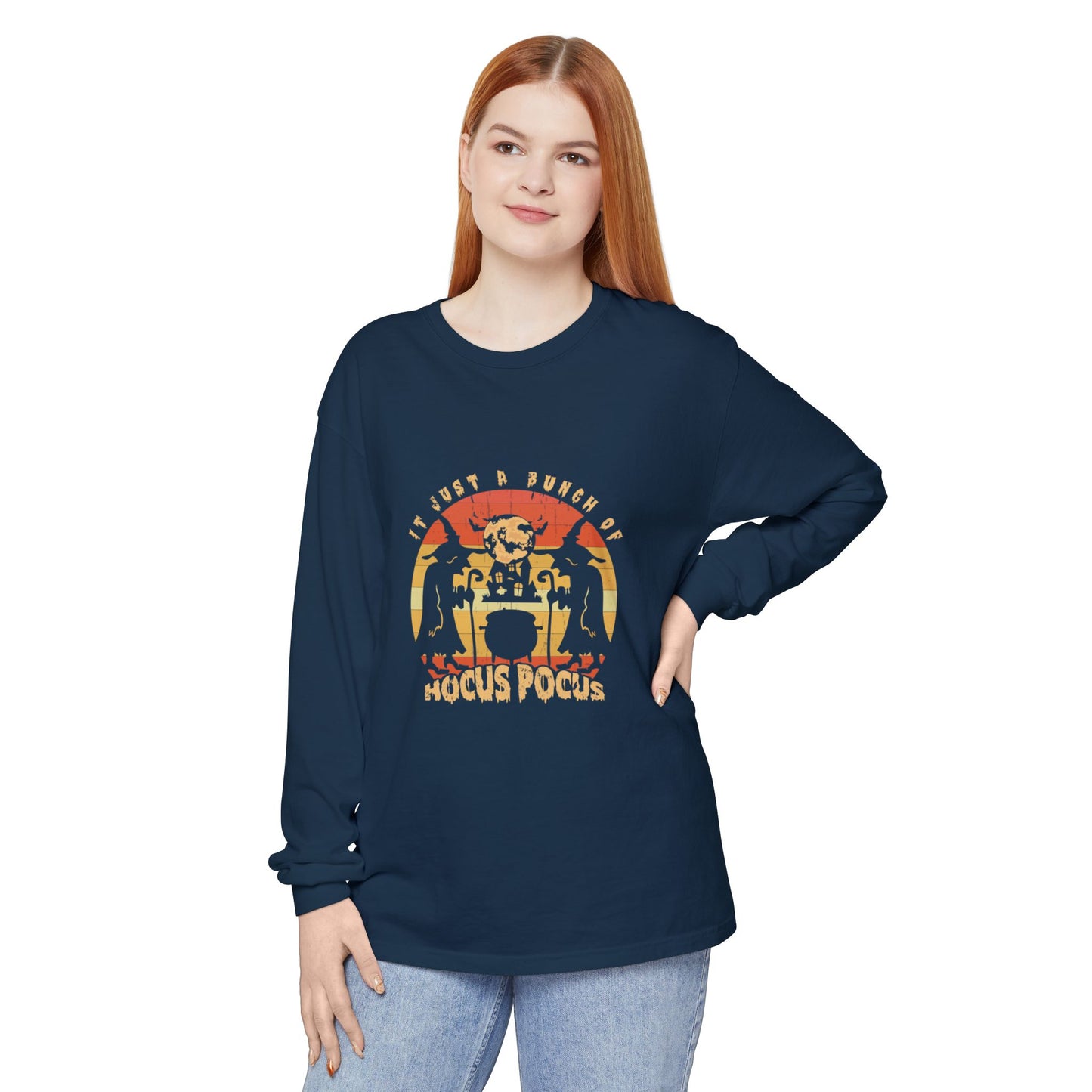 π Long Sleeve: Hocus Pocus Sunset Layers