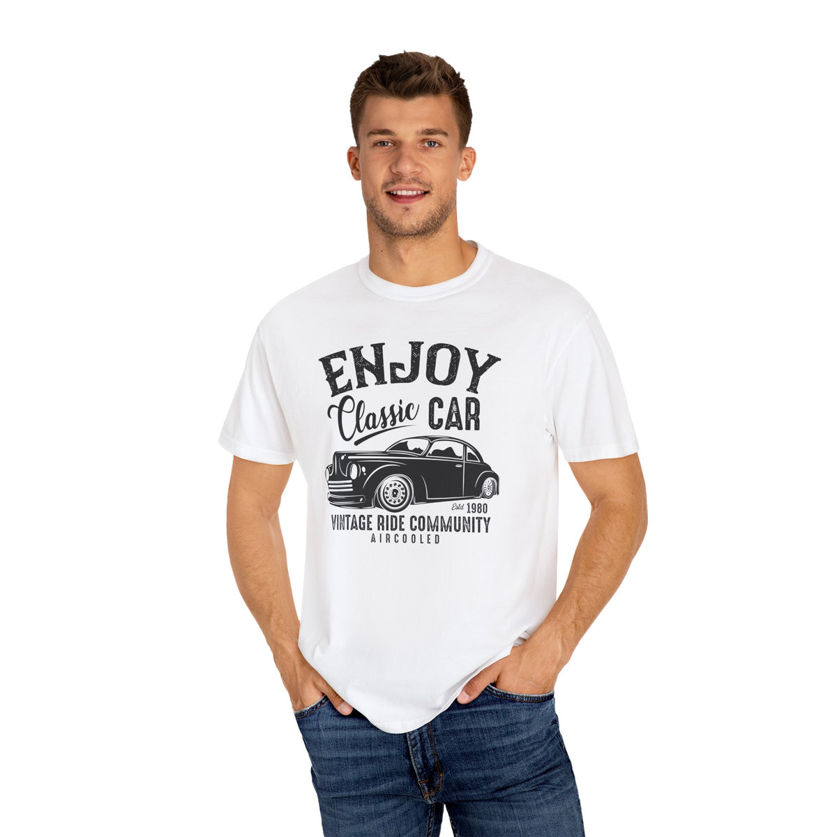 Vintage Car Enthusiast T-Shirt, Classic Auto Tee, Unisex Graphic Shirt, Perfect Gift for Car Lovers, Retro Style Apparel