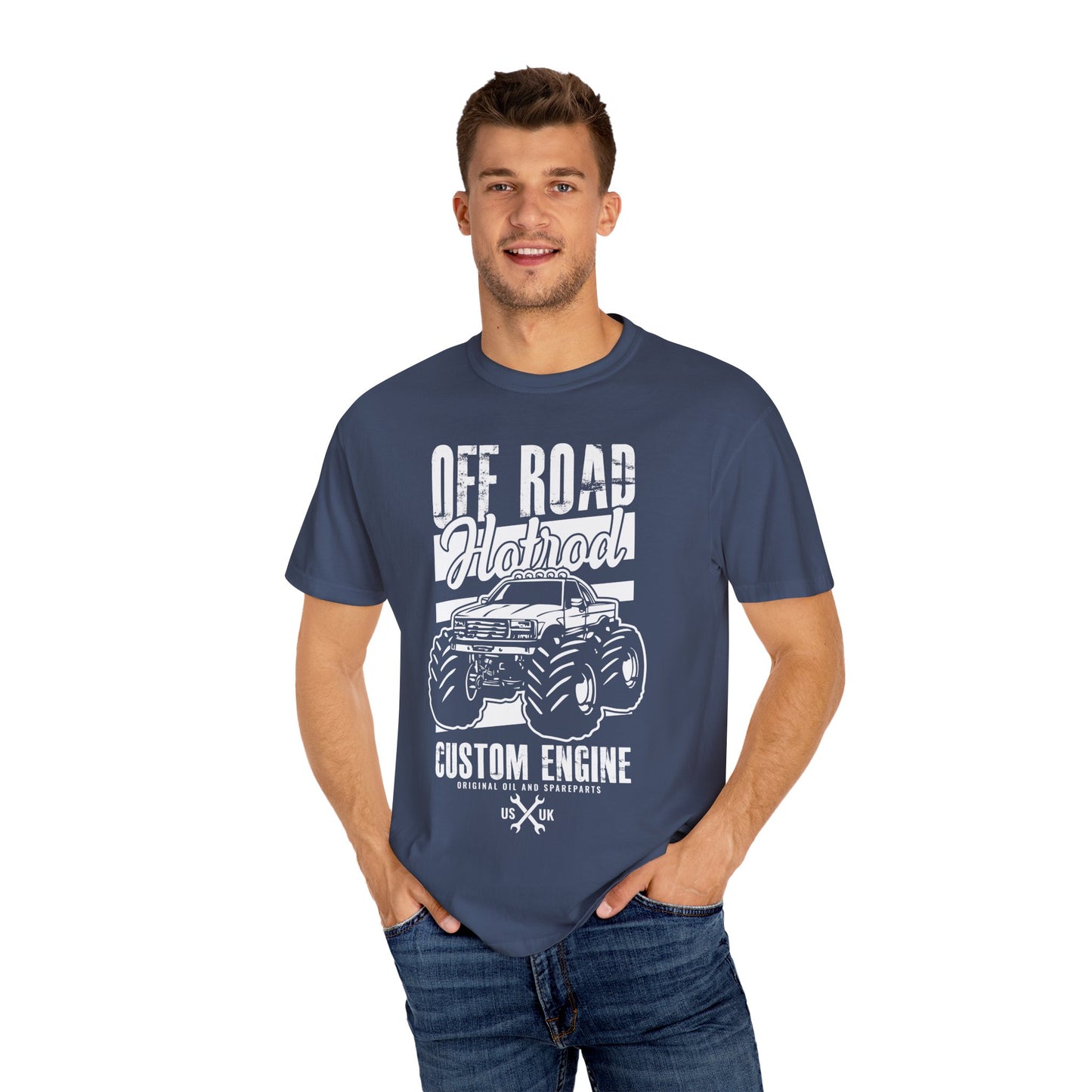 Off Road Hatrod T-Shirt, Custom Engine Tee, Gift for Car Lovers, Outdoor Adventure Shirt, Unisex T-Shirt for Enthusiasts
