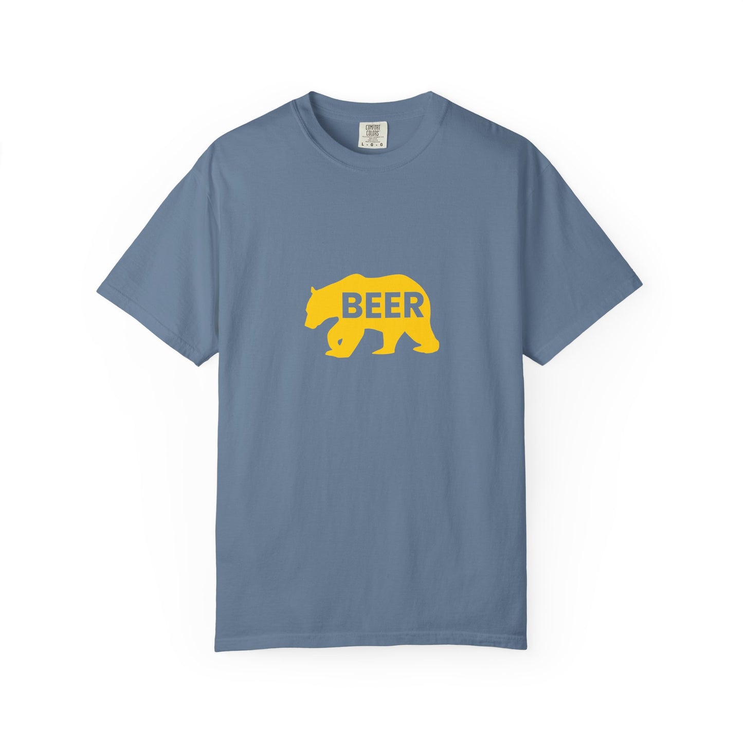 Beer Bear T-Shirt – Minimal Bold Statement