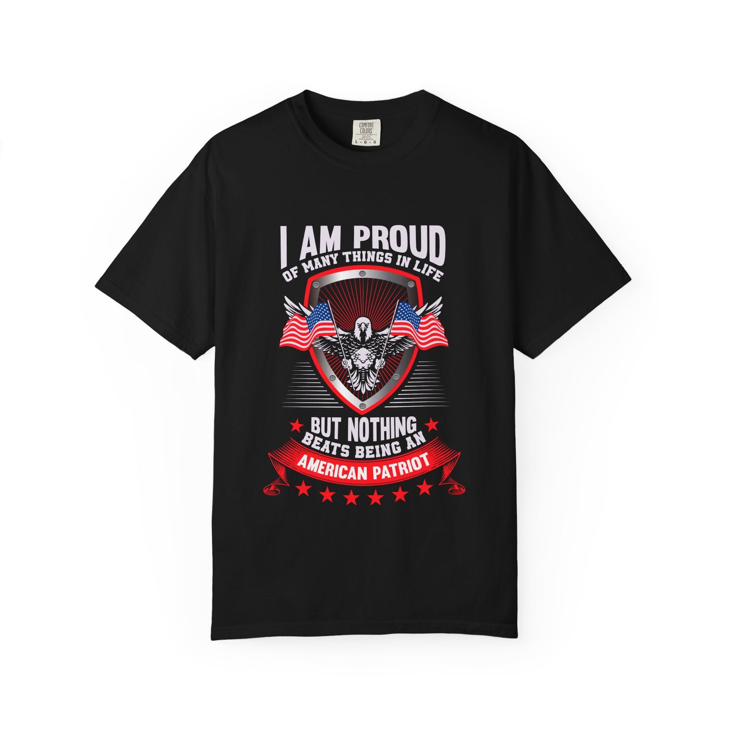 Patriotic Unisex T-Shirt - Proud American Tee, Gift for Patriots, Fourth of July Celebration, Independence Day, USA Pride