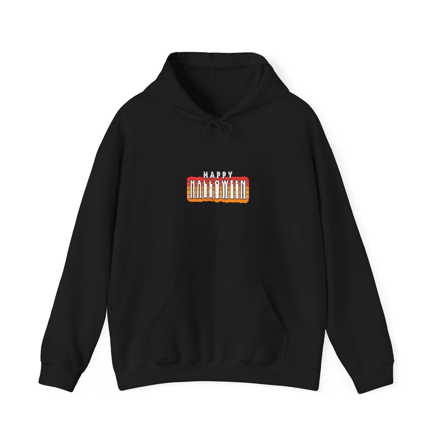 π Hoodie: Retro Sunset Halloween Heat