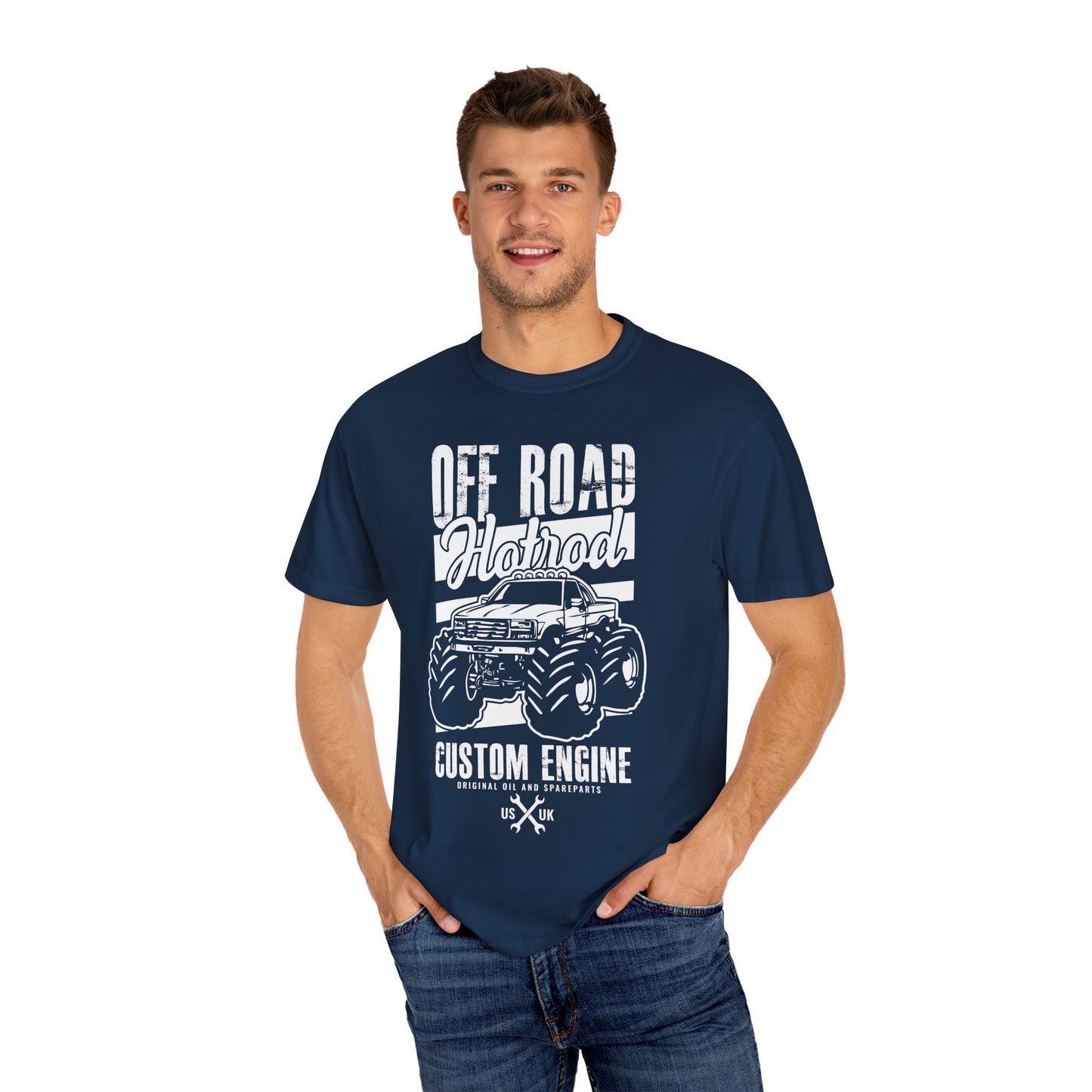 Off Road Hatrod T-Shirt, Custom Engine Tee, Gift for Car Lovers, Outdoor Adventure Shirt, Unisex T-Shirt for Enthusiasts