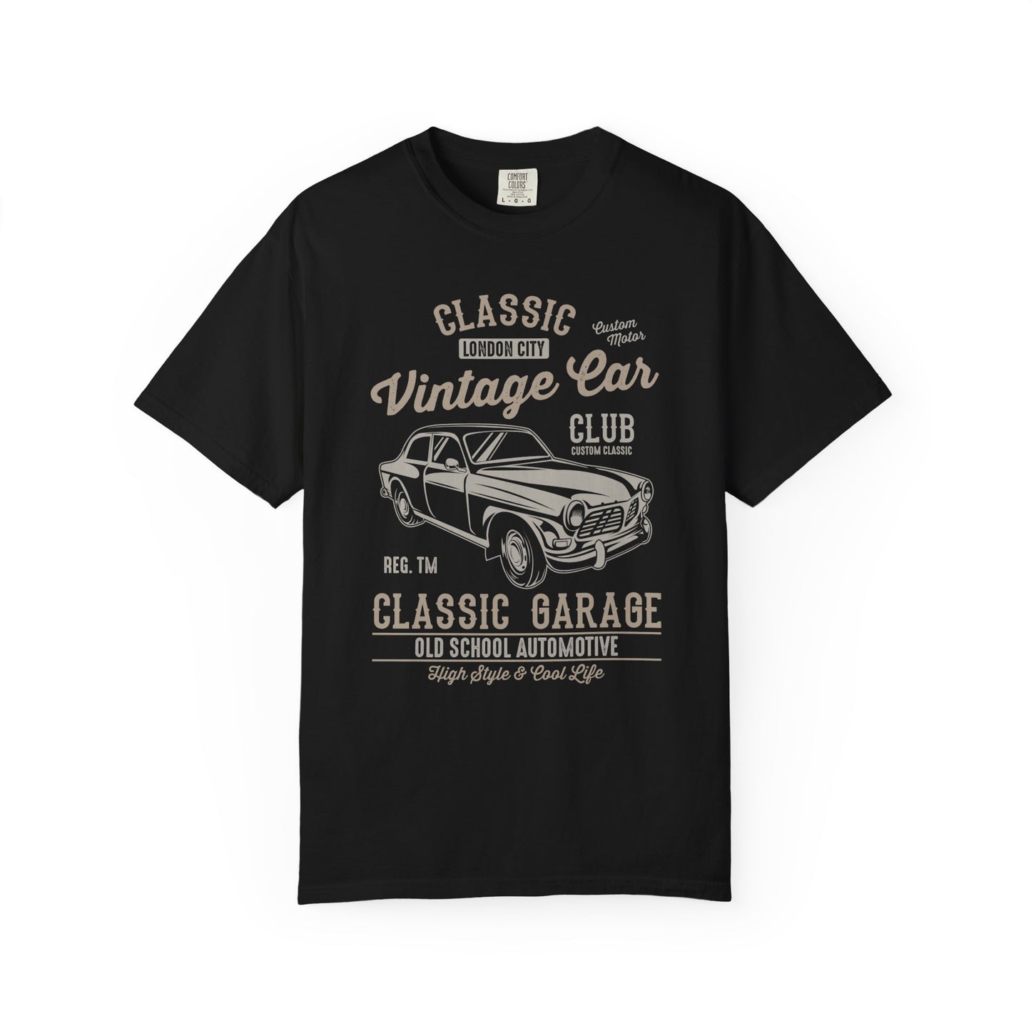 Classic Vintage Car Club T-shirt, Unisex Retro Car Tee, Automotive Gift, Car Lover Apparel, Unique Garage Shirt