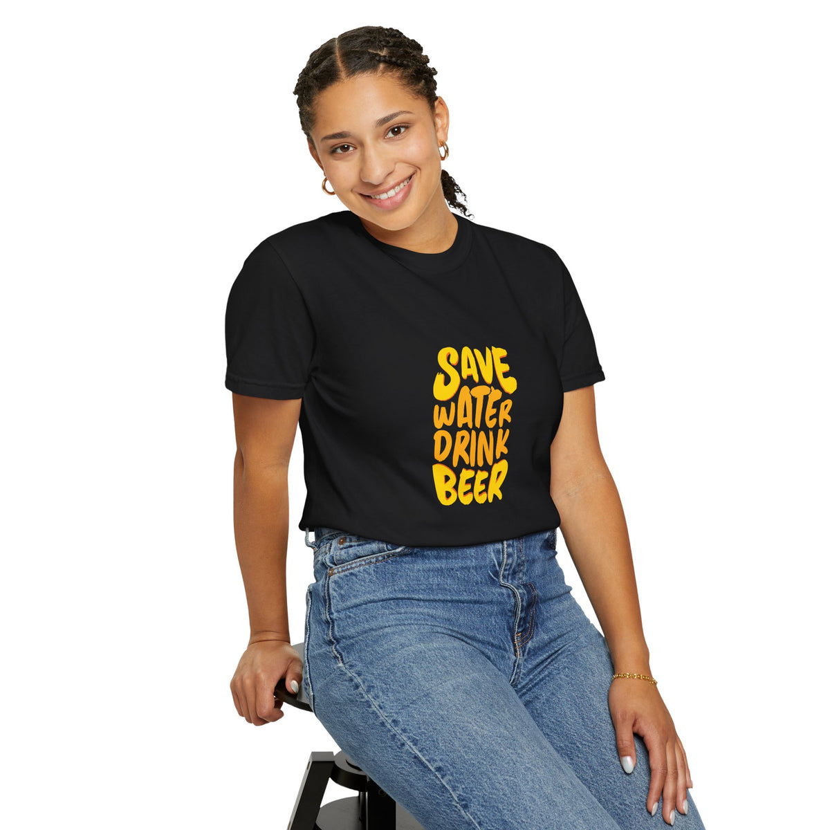Save Water Drink Beer T-Shirt – Funny Summer Statement