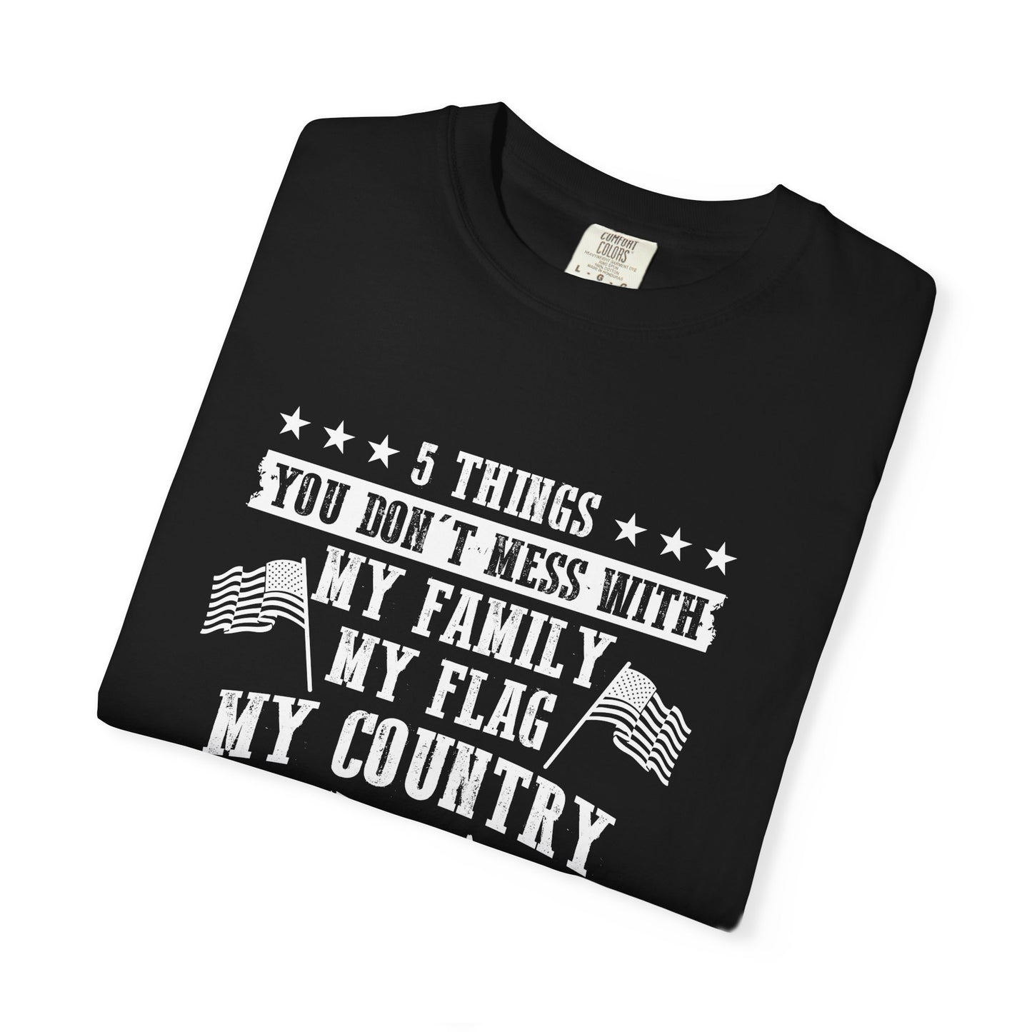 Patriotic Unisex T-Shirt, Family Rights Shirt, Gun Rights Tee, Independence Day Gift, 4th of July Apparel, American Flag Shirt