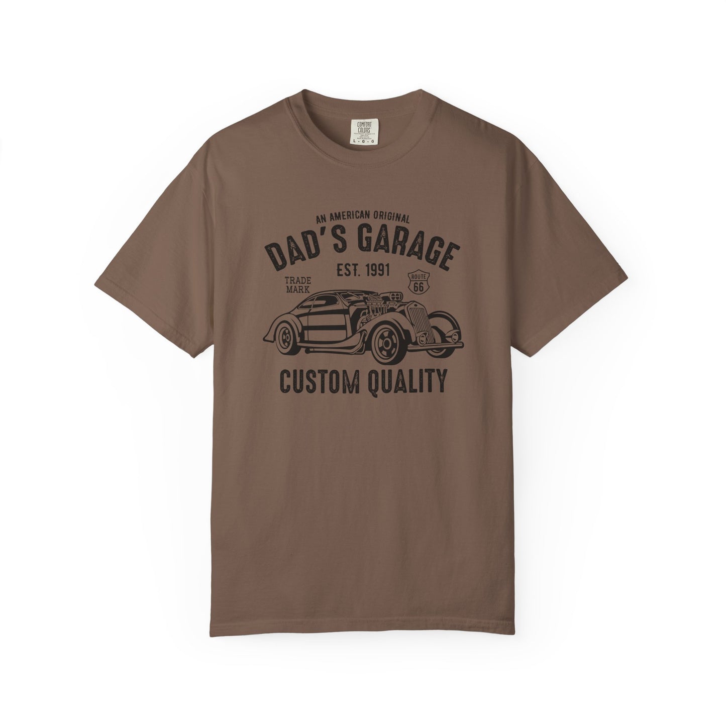 Vintage Dad's Garage T-Shirt, Gift for Car Enthusiasts, Father's Day Tee, Unisex Graphic Tee, Custom Quality Shirt, Casual Wear