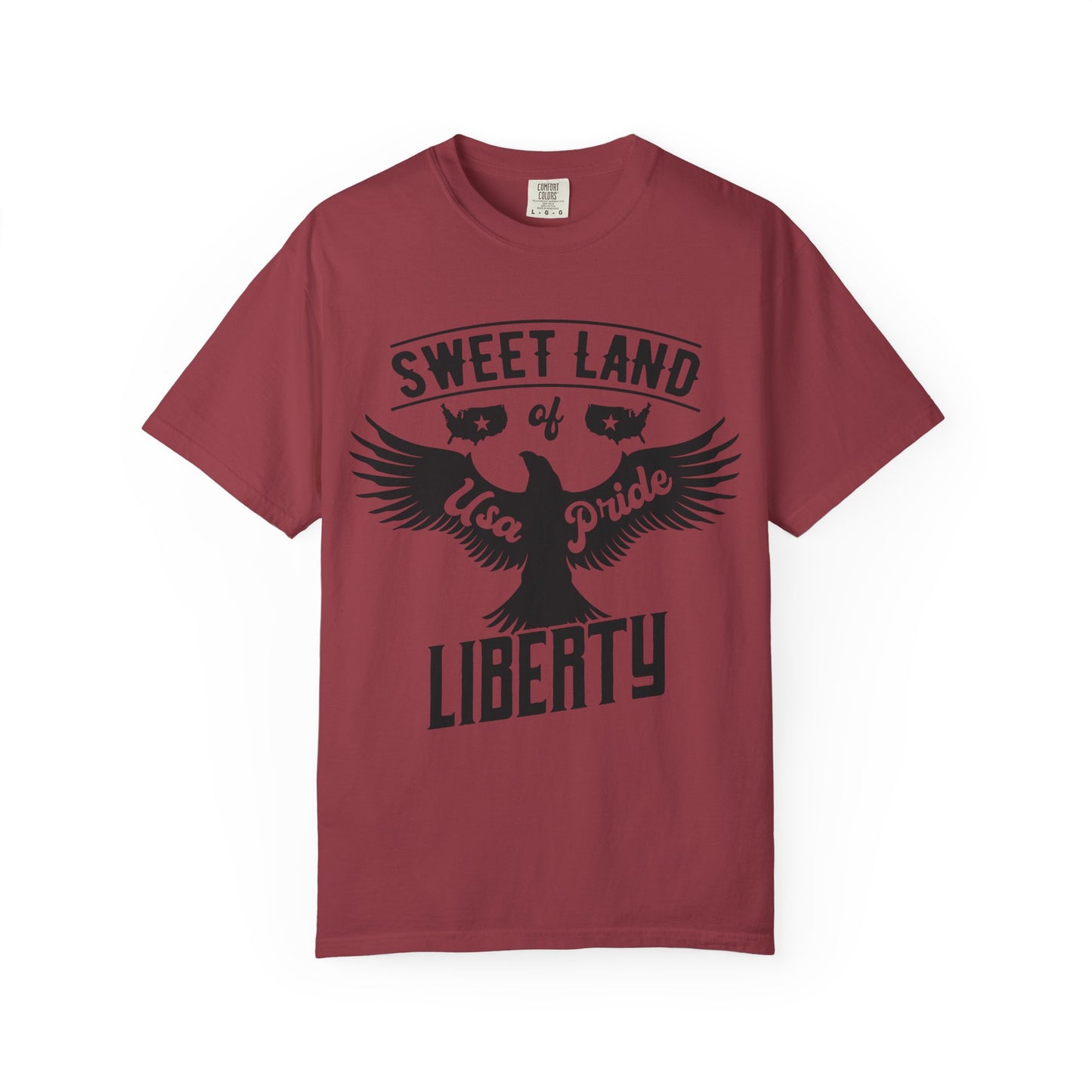 Sweet Land of Liberty Shirt – USA Pride Eagle Graphic Tee for True Patriots