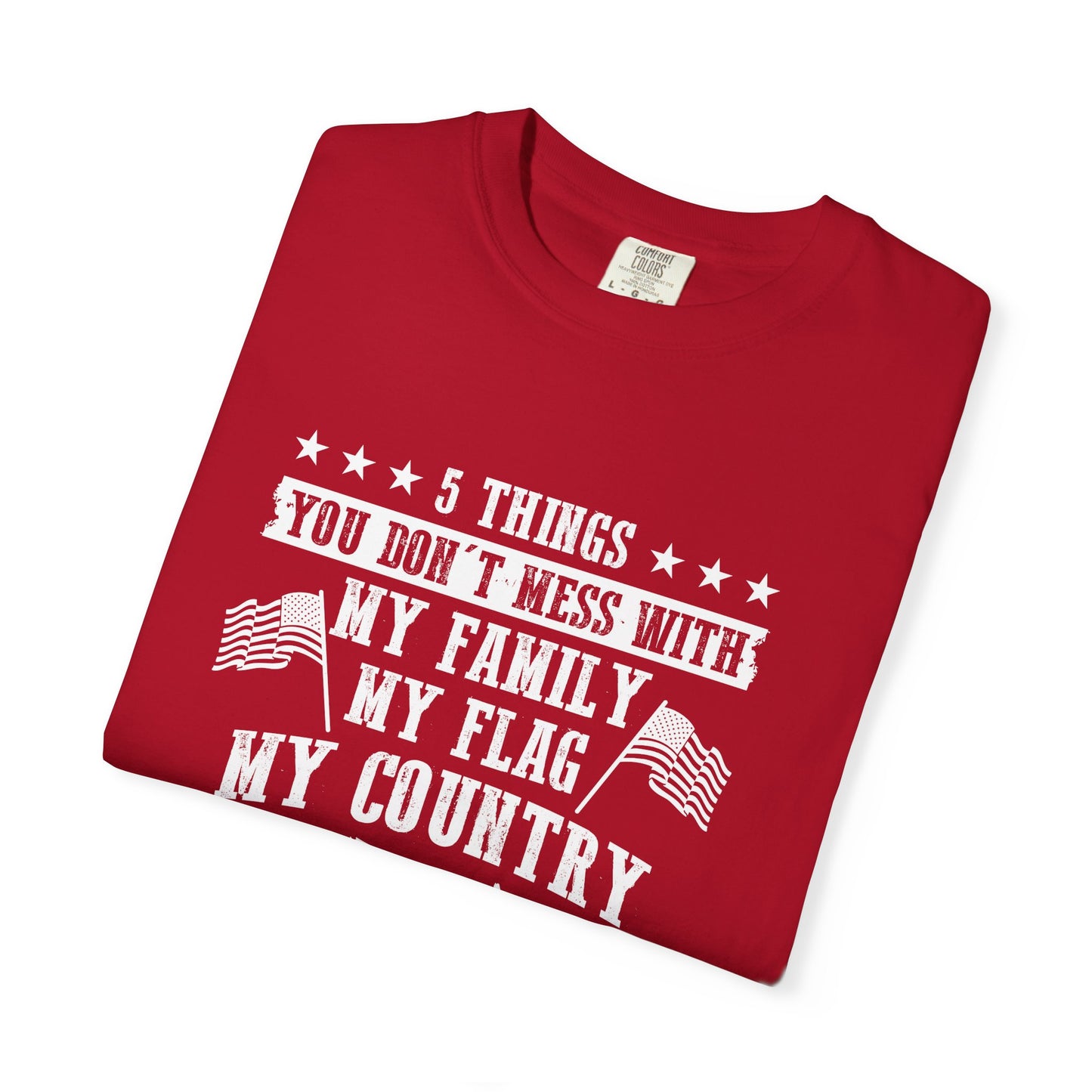 Patriotic Unisex T-Shirt, Family Rights Shirt, Gun Rights Tee, Independence Day Gift, 4th of July Apparel, American Flag Shirt