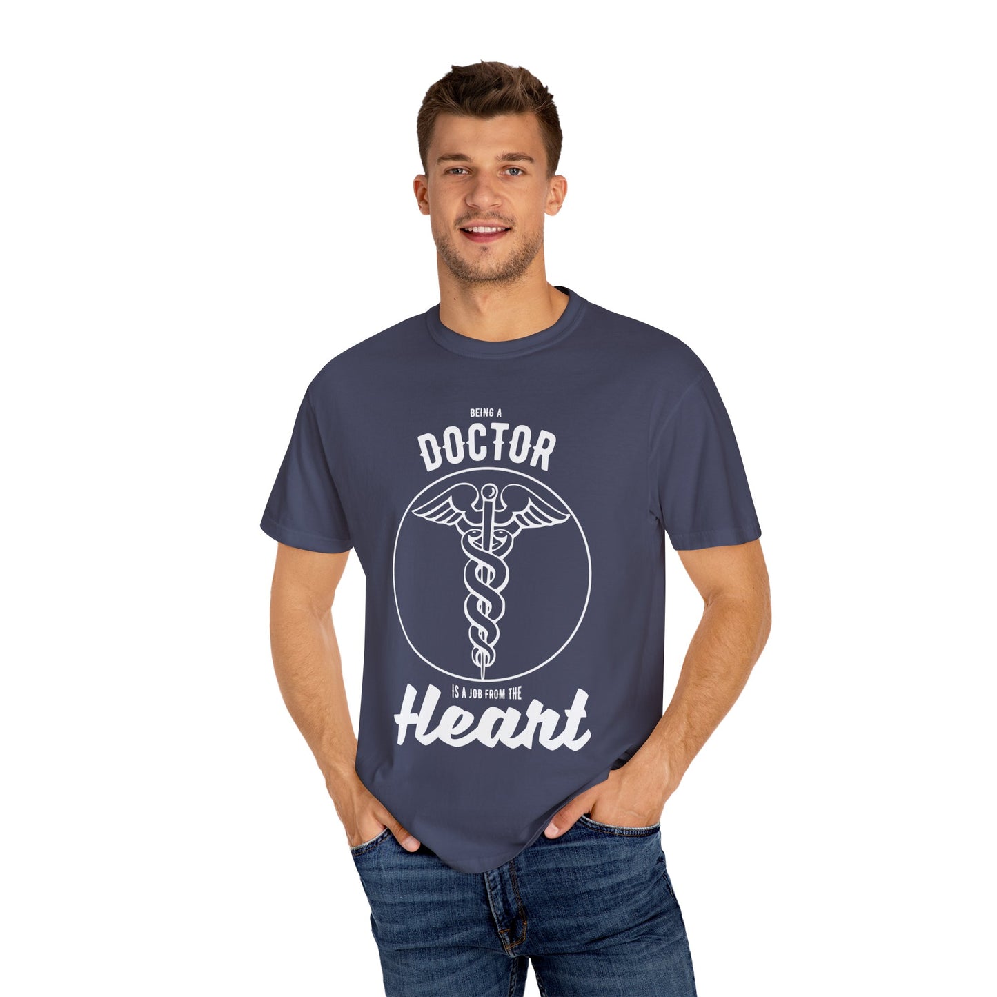 Doctor Heart T-shirt, Unisex Tee, Gift for Medical Professionals, Healthcare Apparel, Unique Doctor Shirt, Casual Wear