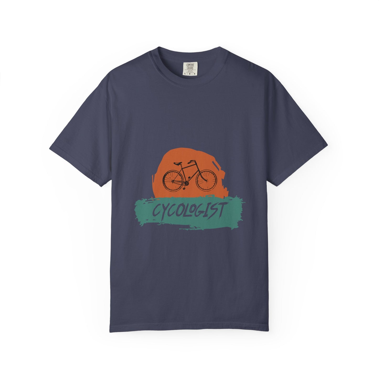 Cyclist T-Shirt for Bike Lovers, Unisex Garment-Dyed Tee, Ideal for Cycling Enthusiasts, Gift for Bikers, Casual Wear, Cycling Events
