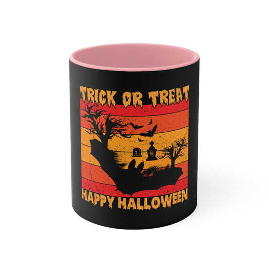 ☕ Mug: Trick or Treat Retro Sunset