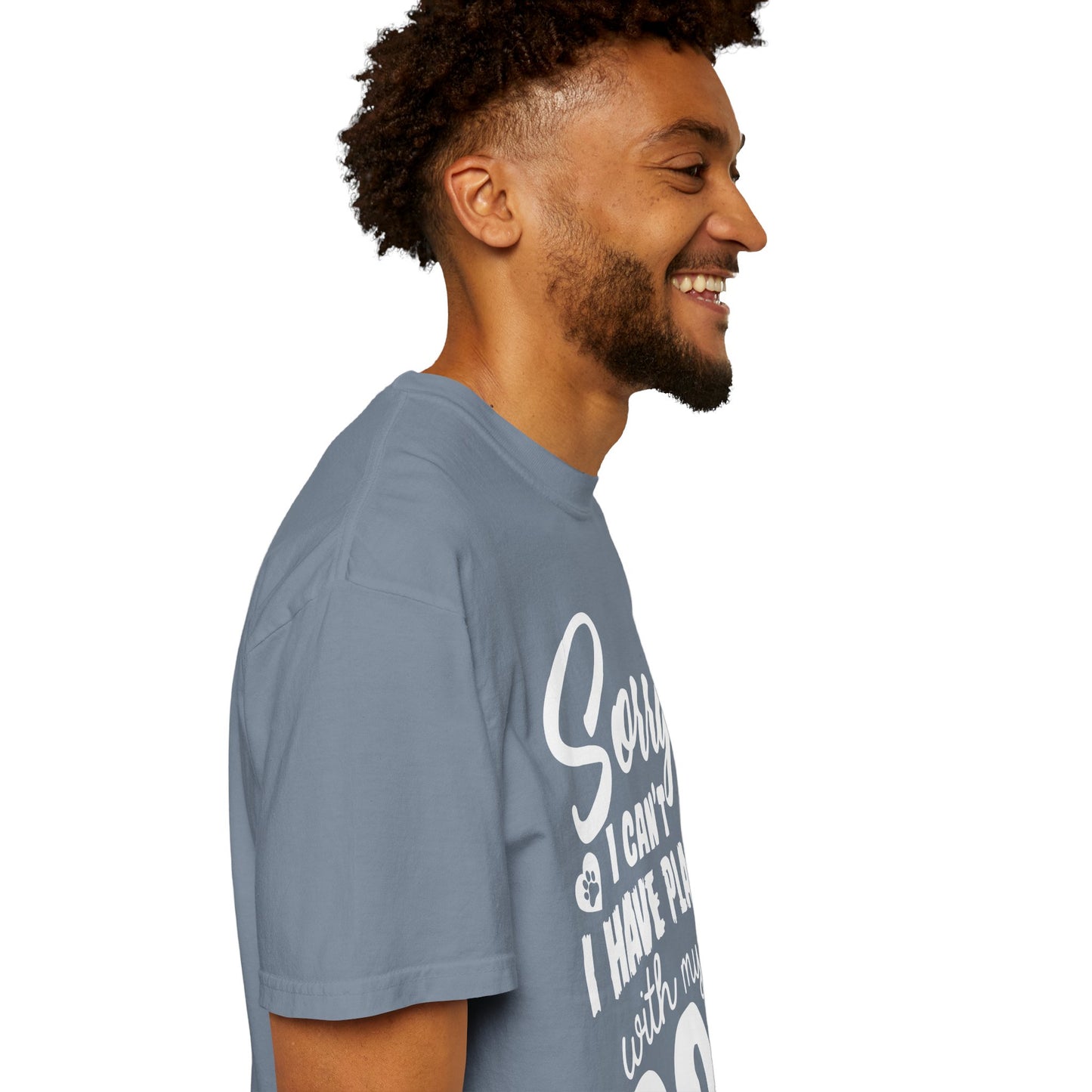 Funny Dog Dad Shirt – Sorry I Can’t I Have Plans with My Dog Tee