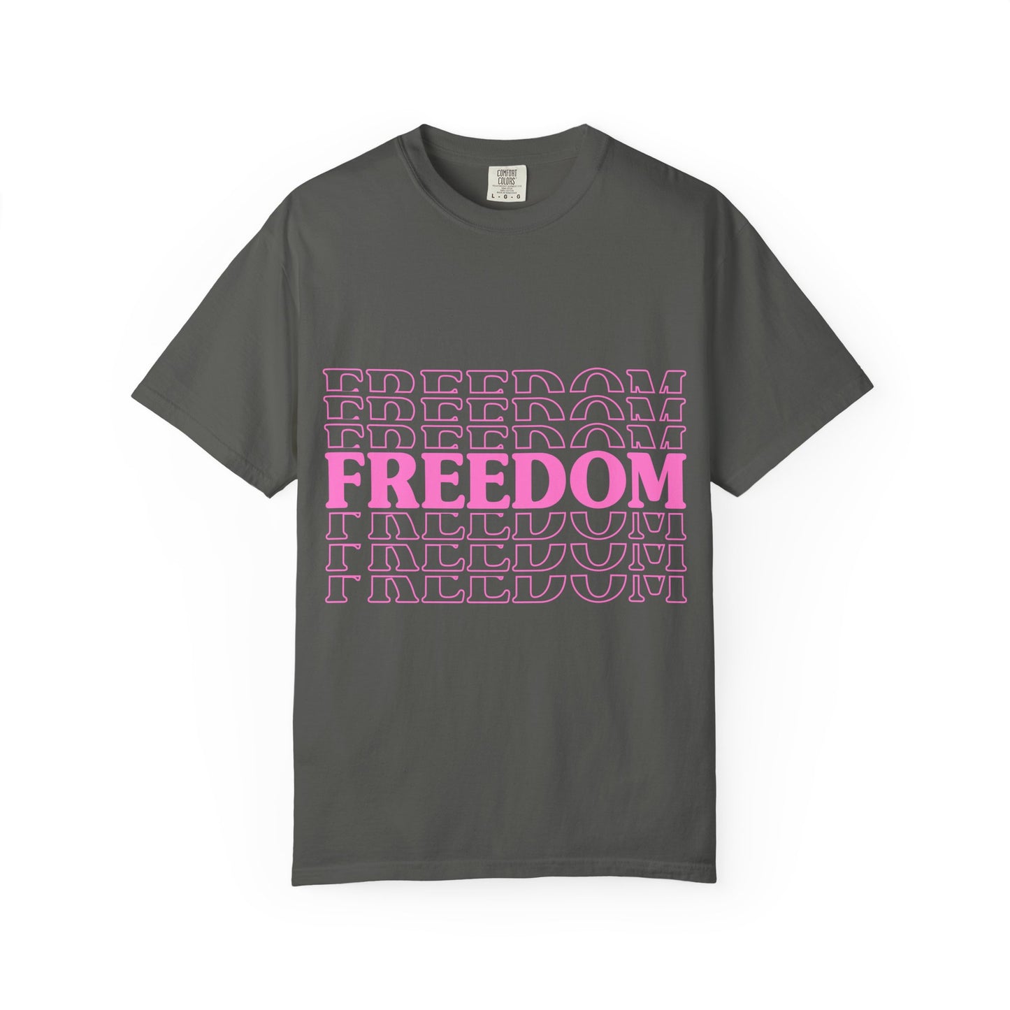 Empowerment Pink T-shirt for Women and Men - FREEDOM Vibe Tee