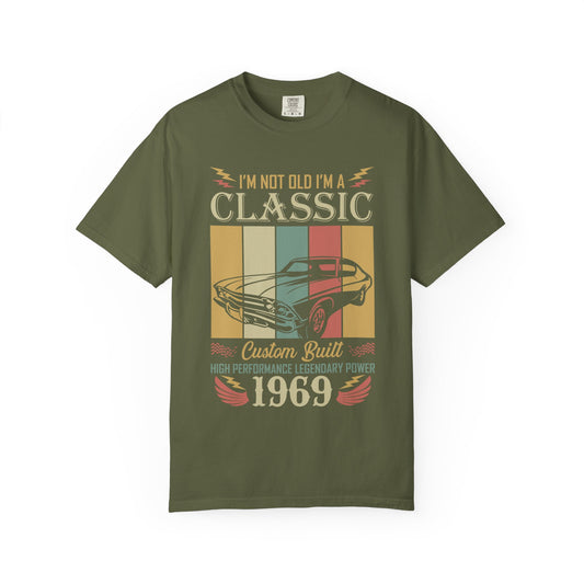 Classic Car Lover Unisex T-shirt - Vintage Car Tee, Gift for Him, Car Enthusiast Fashion, Retro Style Shirt, Birthday Gift