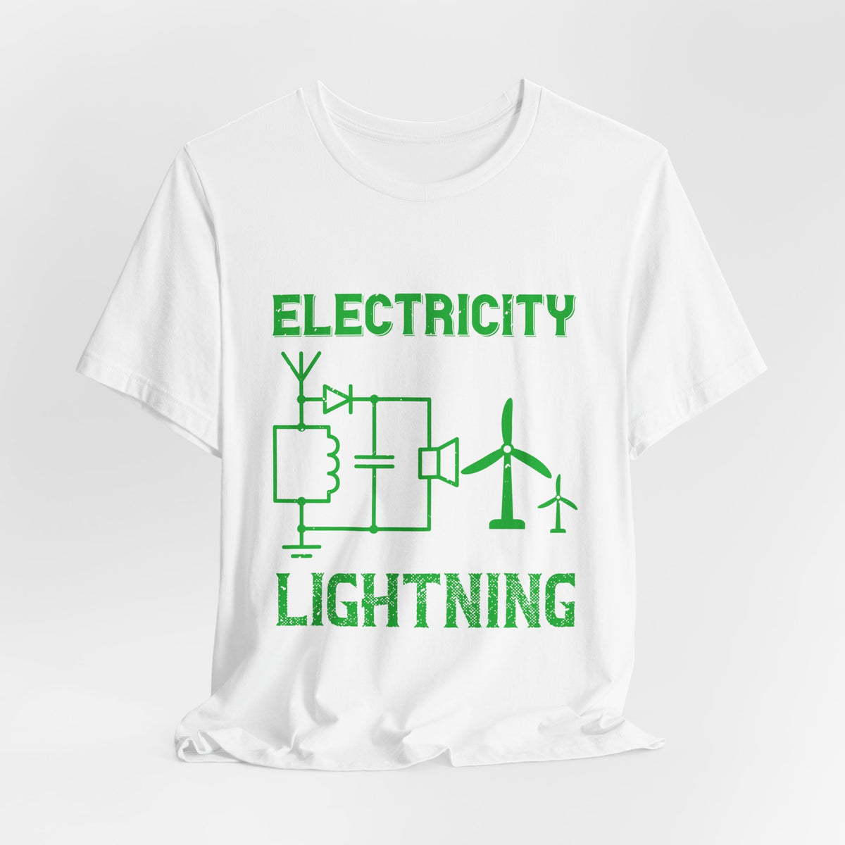 Electrician Shirt – Electricity Is Really Just Organized Lightning