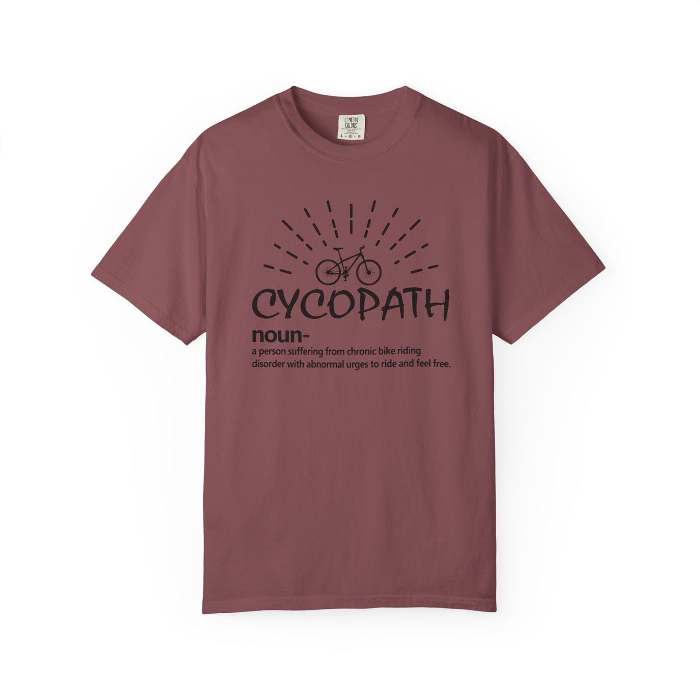 Cycopath T-Shirt - Trendy Cycling Humor Tee, Perfect Gift for Bike Lovers, Unisex Casual Wear, Great for Cycling Events, Fun Gift Idea