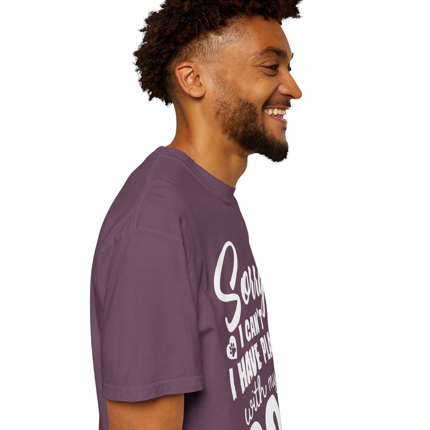 Funny Dog Dad Shirt – Sorry I Can’t I Have Plans with My Dog Tee