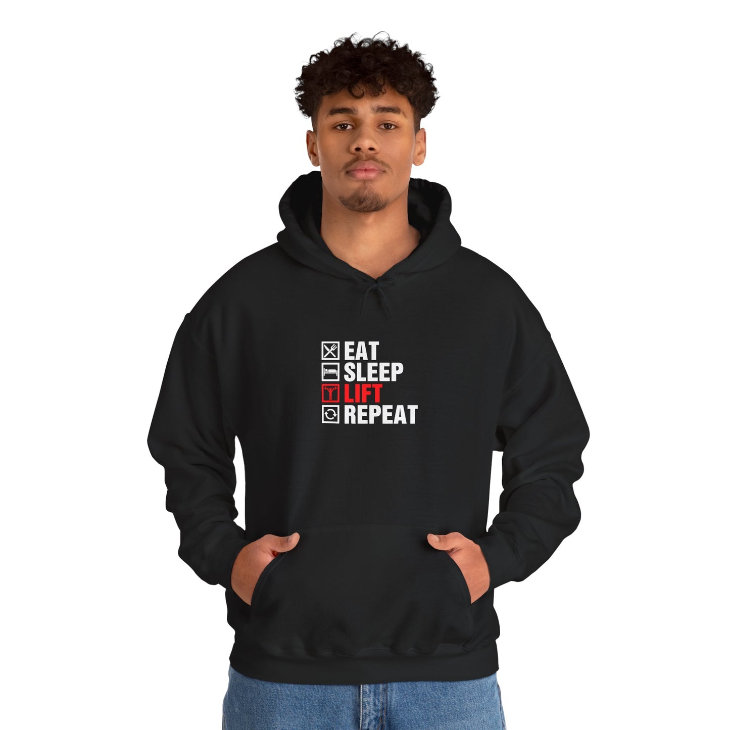 Eat Sleep Lift Repeat Hoodie