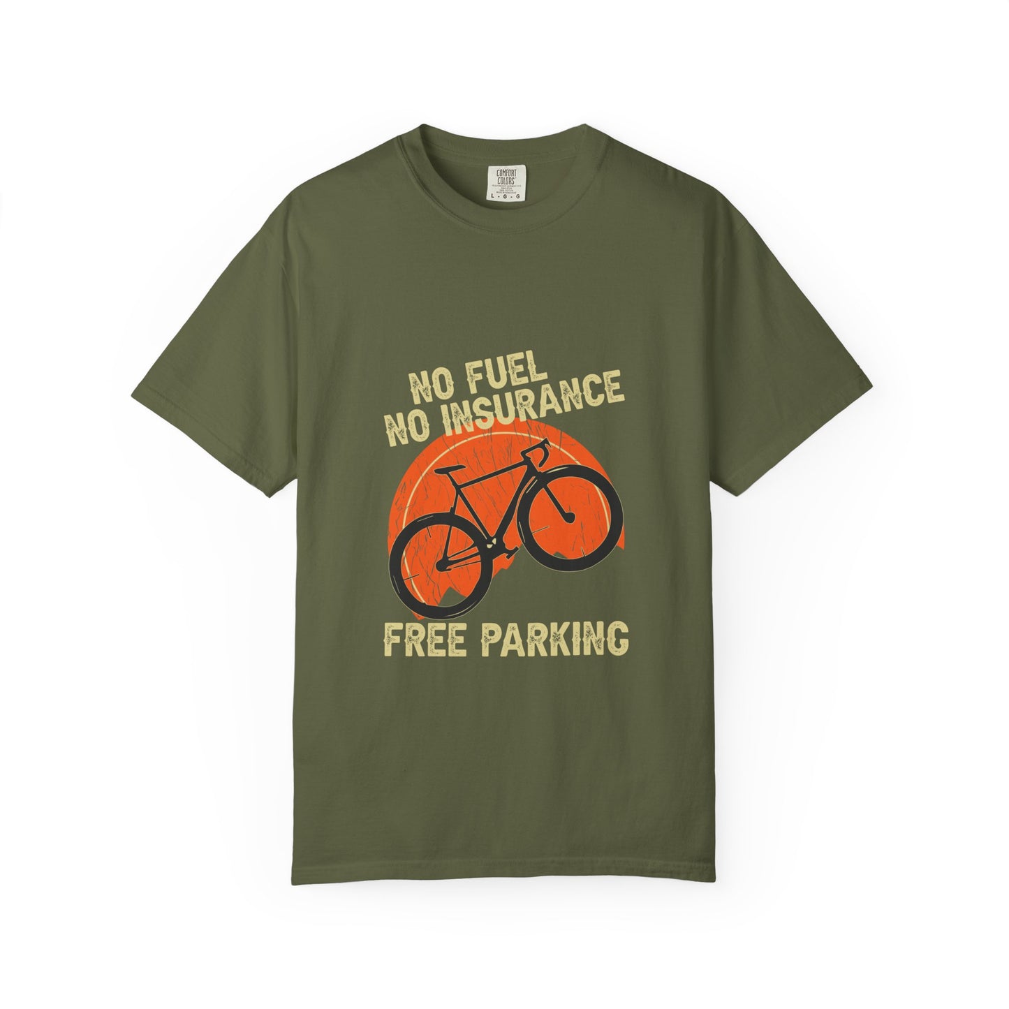 Bike Lover's Tee - Unisex Garment-Dyed T-shirt, Cycling Gift, Eco-Friendly Apparel, Casual Wear, Summer Fashion, Bike Enthusiast