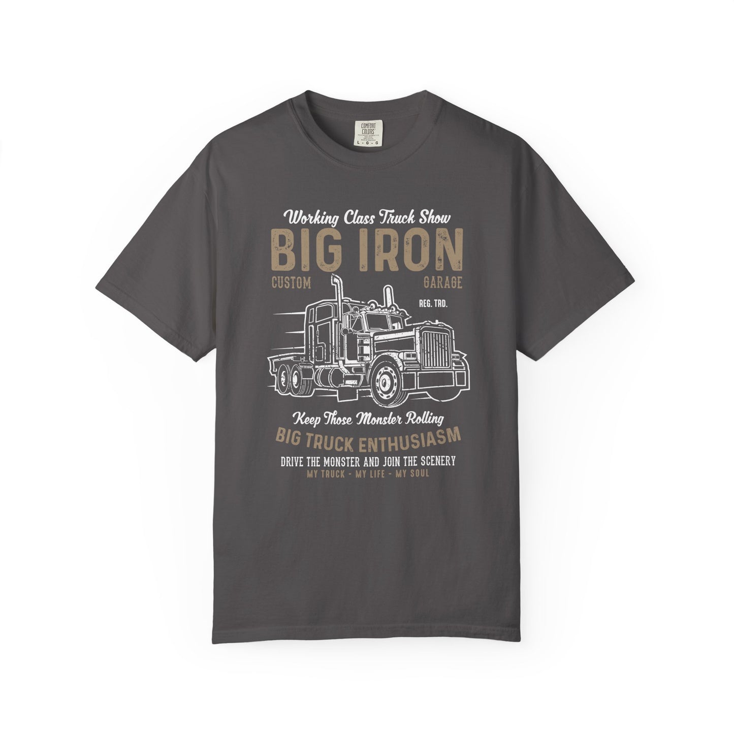 Big Truck Enthusiast Unisex T-Shirt, Perfect for Truck Lovers, Automotive Gifts, Casual Wear, Father's Day, Birthday Gift