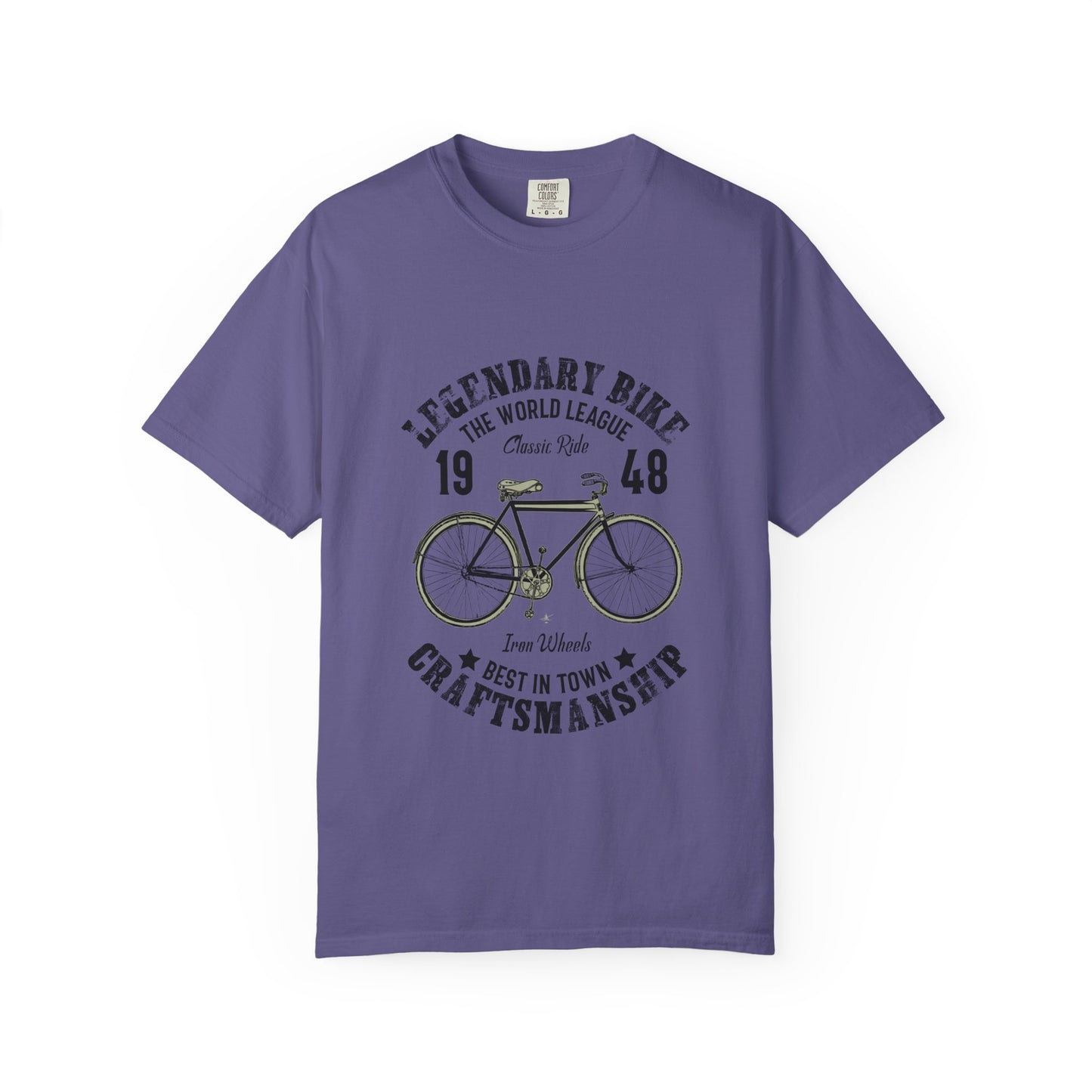 Legendary Bike T-Shirt | Unisex Garment-Dyed Tee for Cycling Enthusiasts, Biking Gift, Casual Wear, Vintage Bicycle Apparel, Heroic [...]