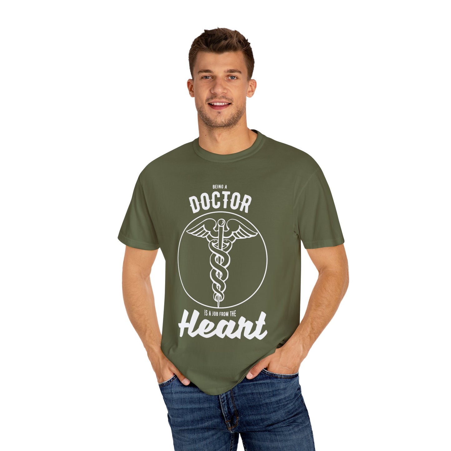 Doctor Heart T-shirt, Unisex Tee, Gift for Medical Professionals, Healthcare Apparel, Unique Doctor Shirt, Casual Wear