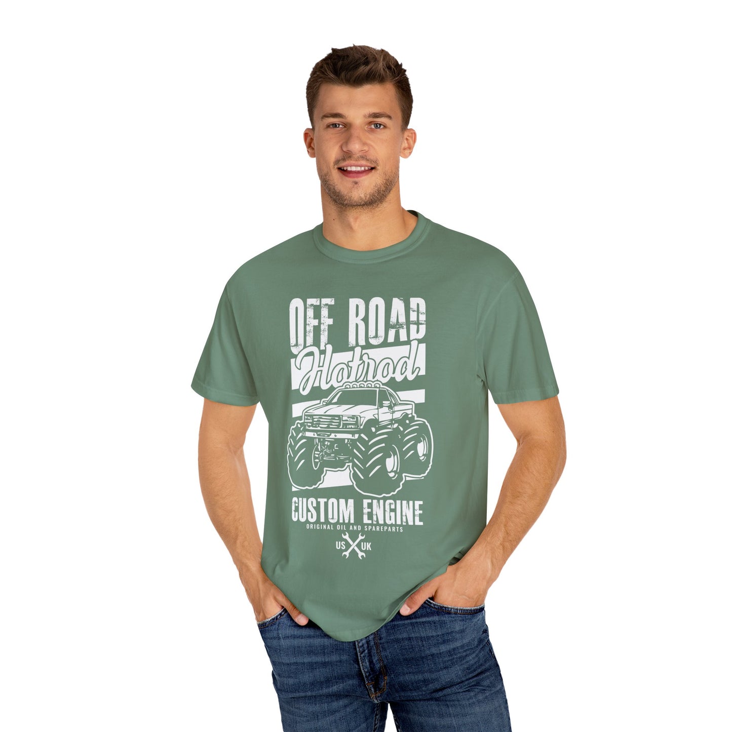 Off Road Hatrod T-Shirt, Custom Engine Tee, Gift for Car Lovers, Outdoor Adventure Shirt, Unisex T-Shirt for Enthusiasts