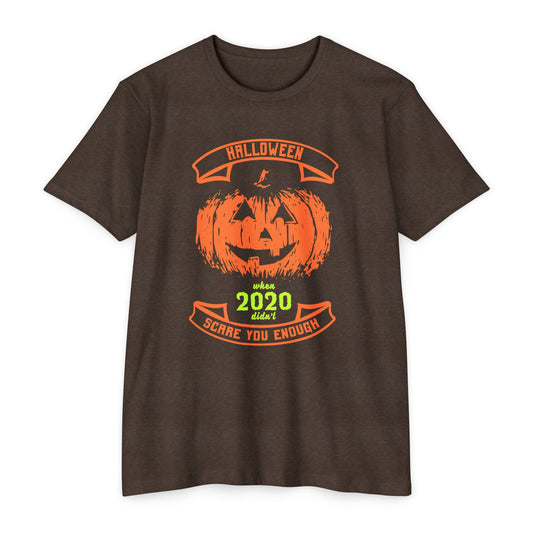 🎃👻🧟‍♂️🕸️🕷️🍬🧛‍♀️💀🦇 Halloween 2020 Scare You Enough T-Shirt – Funny Pumpkin Pandemic Horror Tee