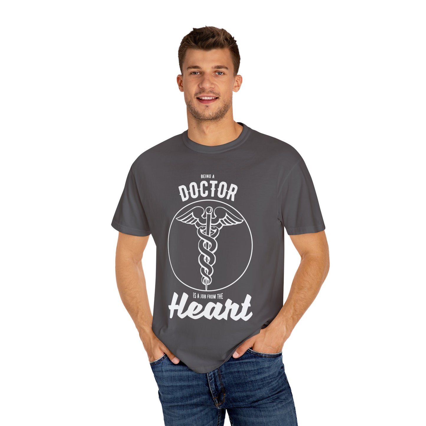 Doctor Heart T-shirt, Unisex Tee, Gift for Medical Professionals, Healthcare Apparel, Unique Doctor Shirt, Casual Wear