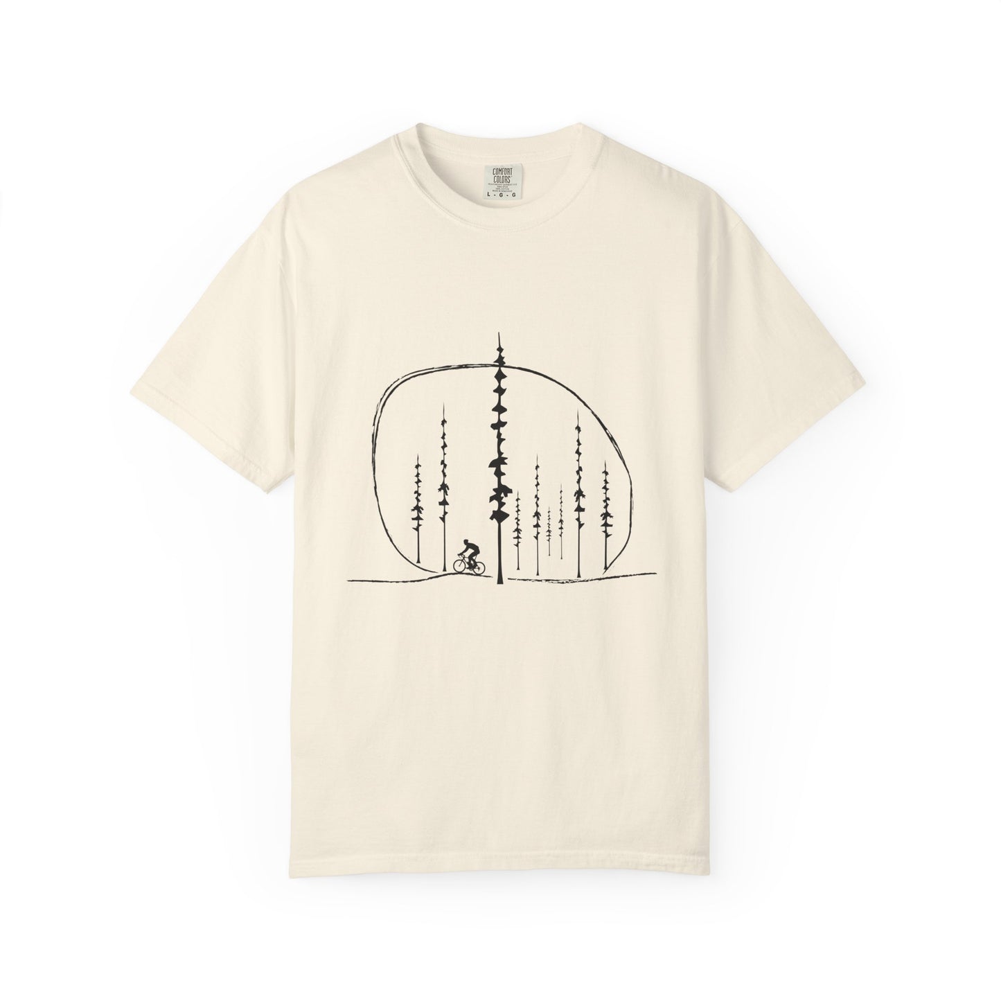 Nature-Inspired Unisex T-Shirt, Relaxed Fit Cotton Tee for Eco Lovers, Perfect for Casual Outings, Gift for Nature Lovers, Artistic Design
