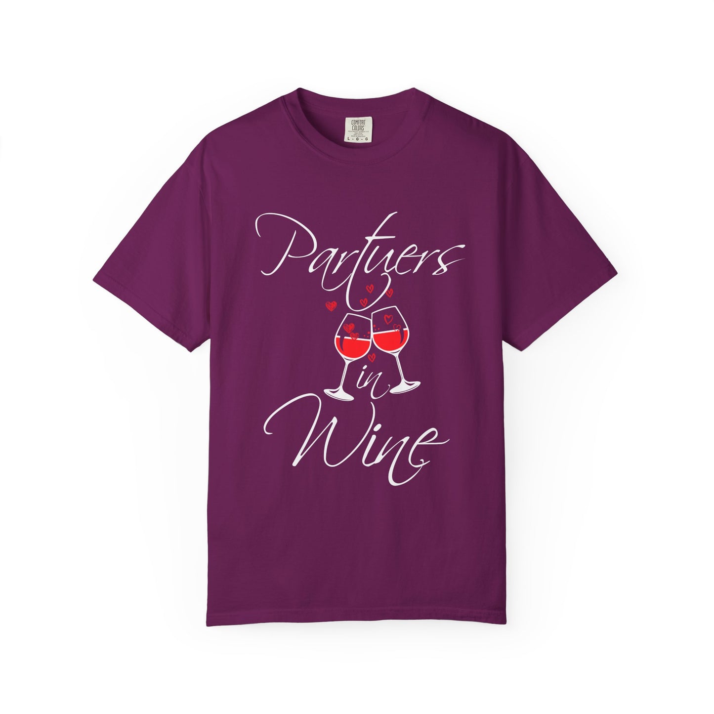 Partners in Wine 🍷❤️ Funny Couples & Friendship T-Shirt