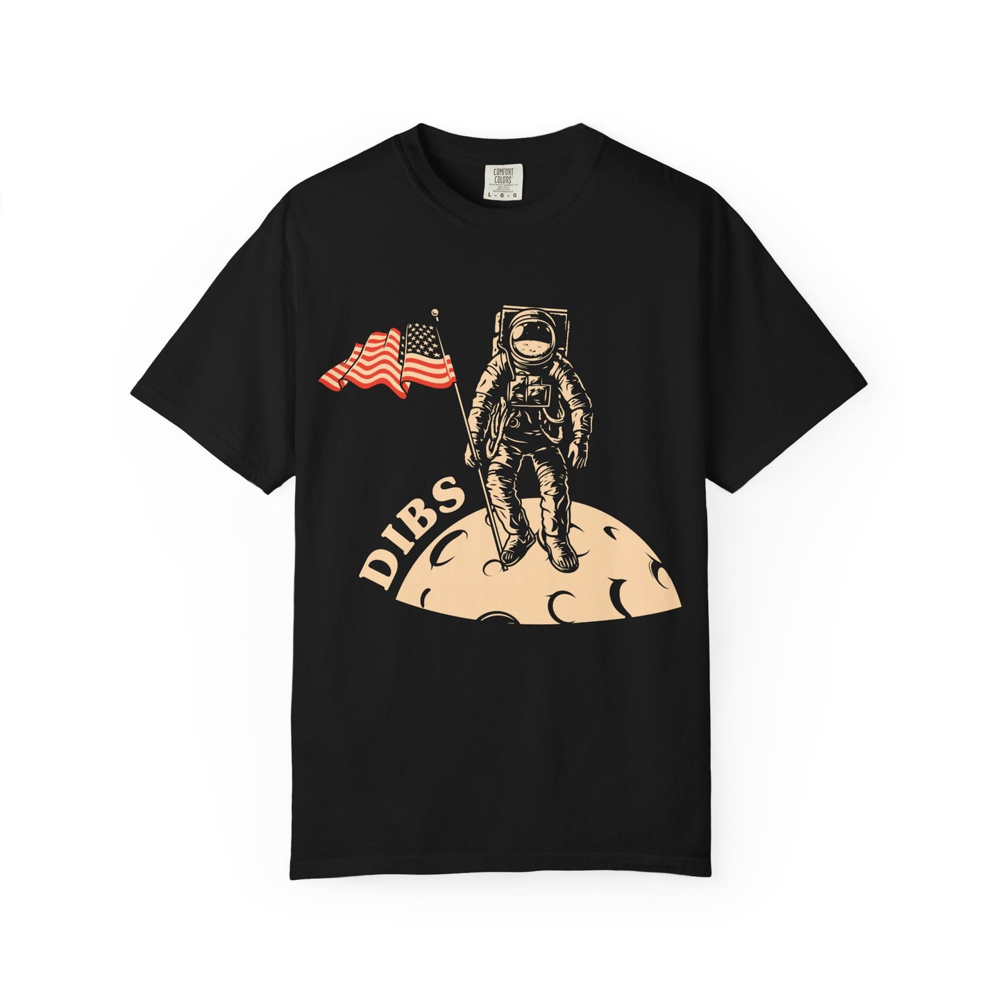 Astronaut Dibs T-Shirt, Space Lover Gift, Unisex Graphic Tee, Cool Casual Wear, Astronomy Enthusiast Apparel, Perfect for Birthdays