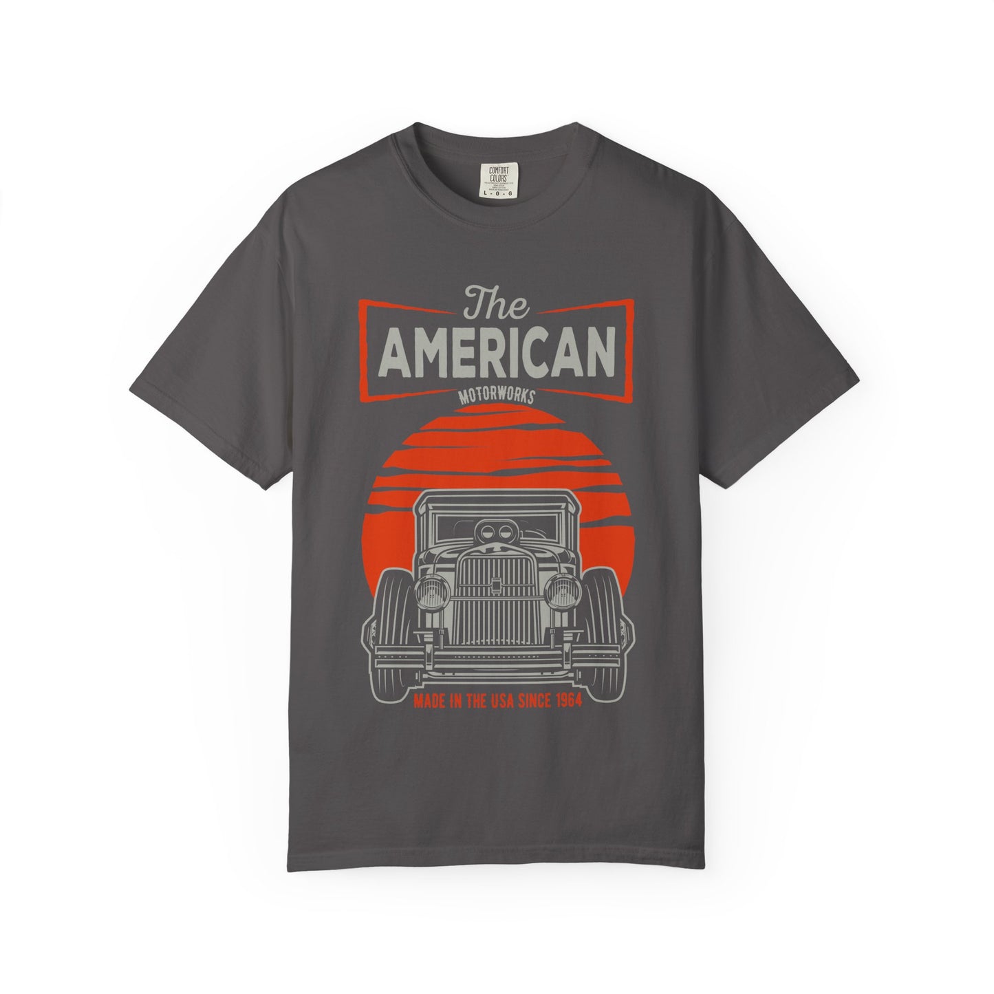 Vintage American Muscle Car T-Shirt | Unisex Retro Tee for Car Lovers, Gift for Birthdays, Father's Day, Road Trip Apparel, Casual Wear