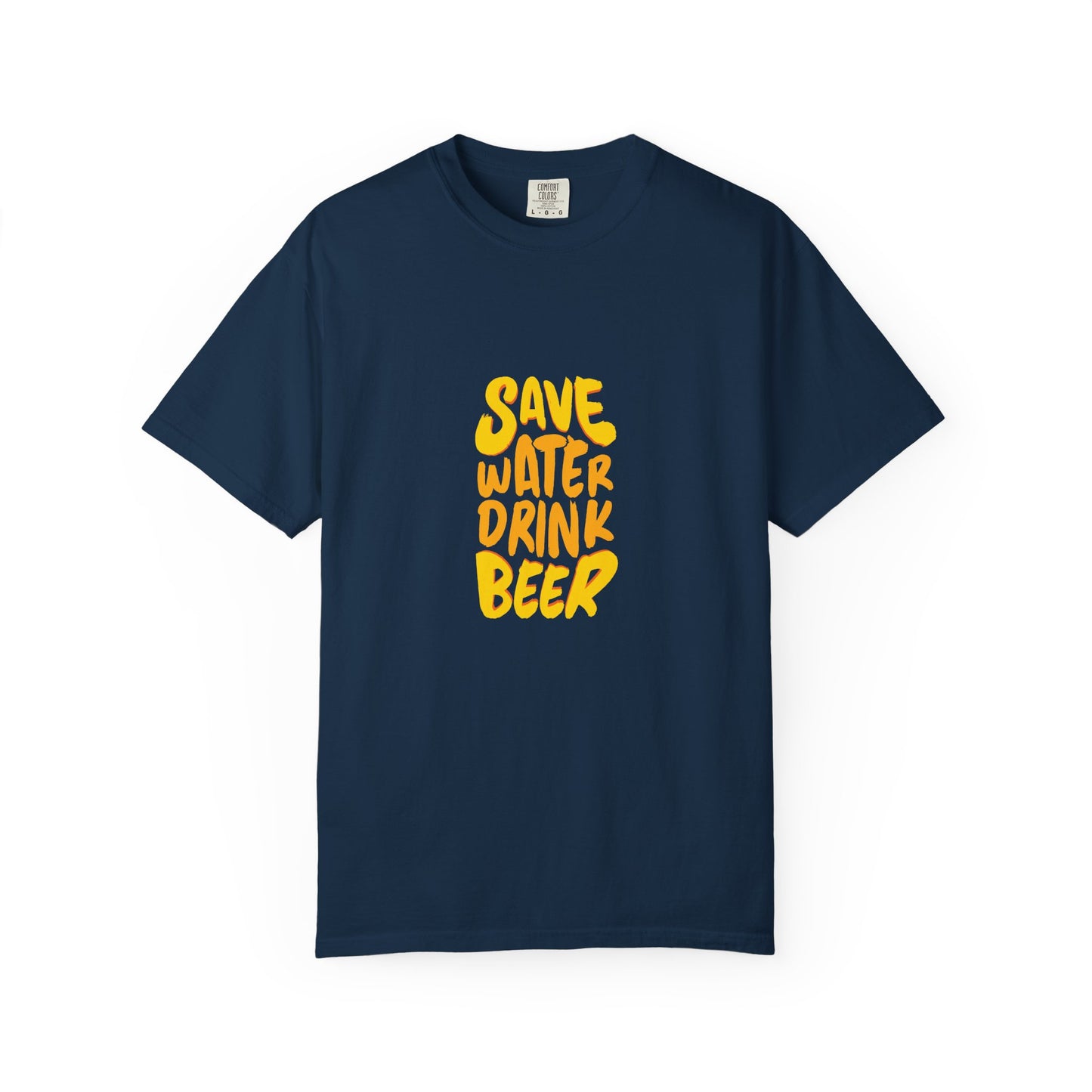 Save Water Drink Beer T-Shirt – Funny Summer Statement