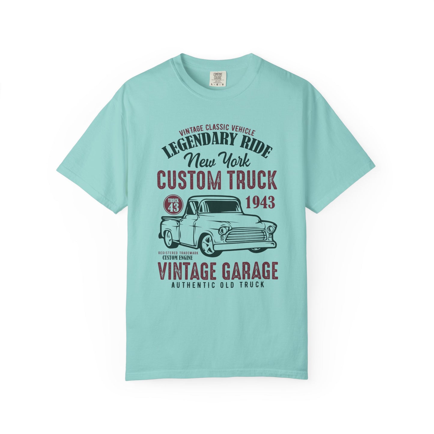 Vintage Truck T-Shirt, Custom Garage Tee, Classic Vehicle Shirt, Unisex Gift, Auto Enthusiast Apparel, Retro Design Apparel