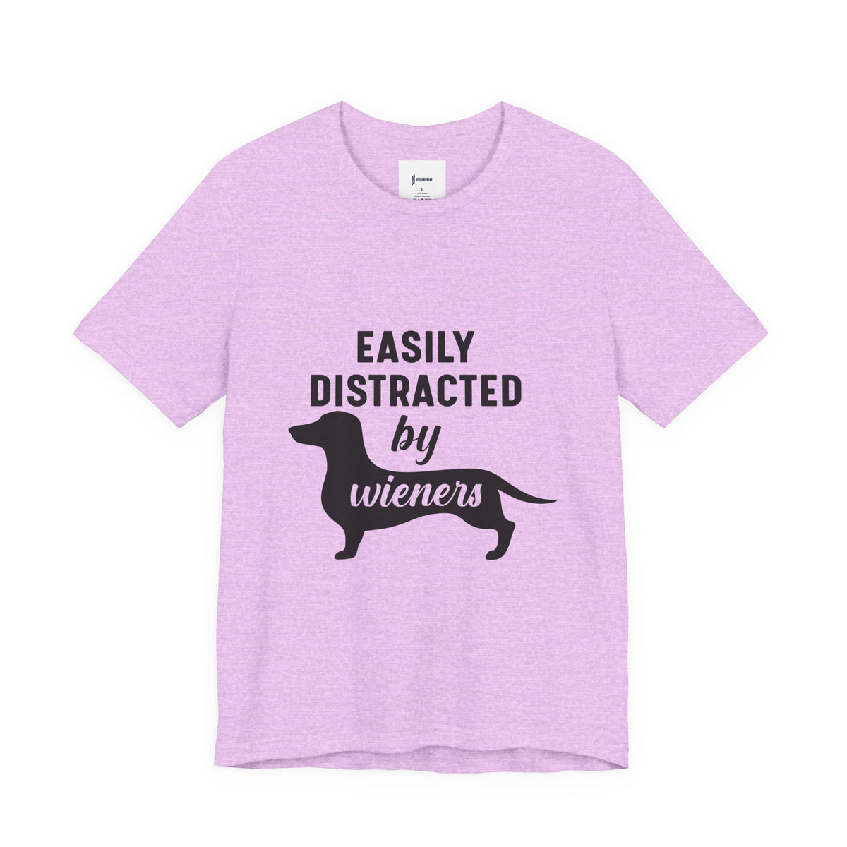 Easily Distracted by Wieners Shirt – Funny Dachshund Tee