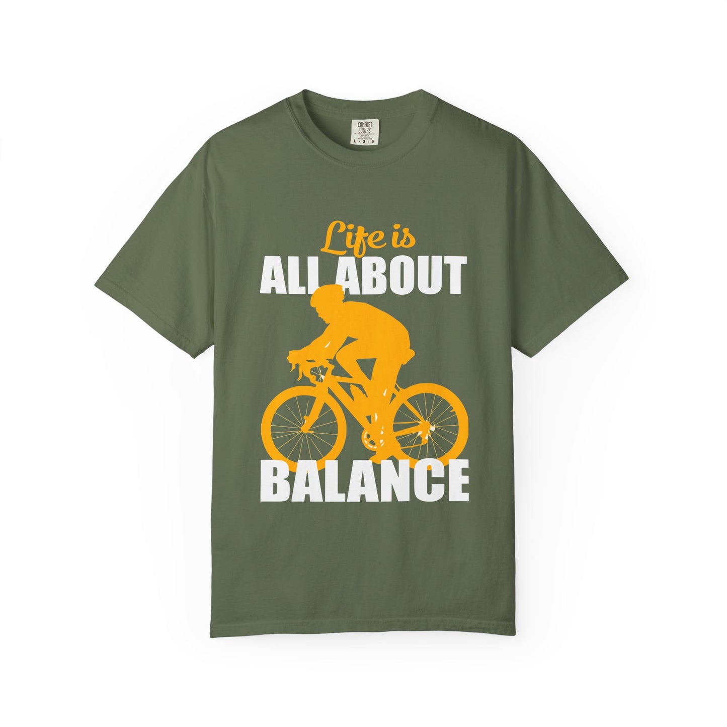 Unisex Bike Lover's T-Shirt | Life is All About Balance | Gift for Cyclists, Casual Wear, Sports Apparel, Cycling Enthusiasts, [...]