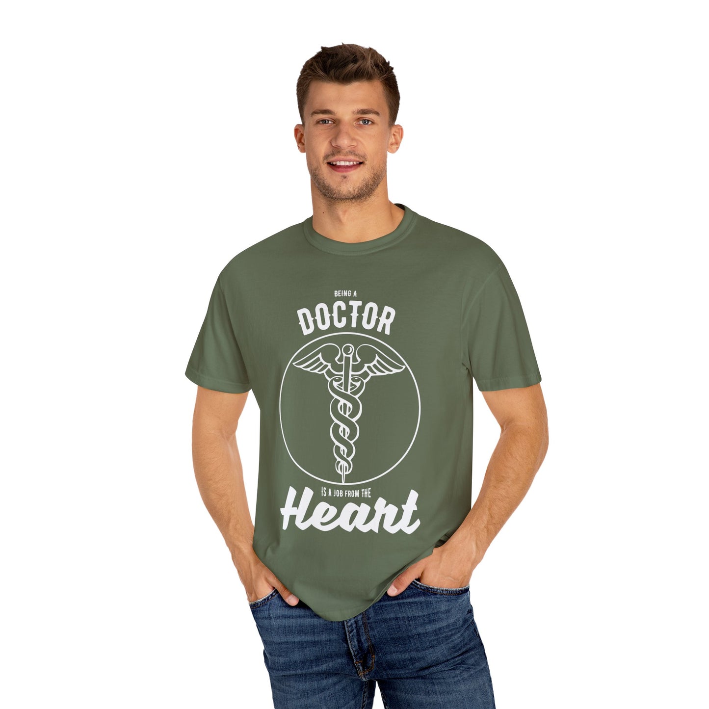 Doctor Heart T-shirt, Unisex Tee, Gift for Medical Professionals, Healthcare Apparel, Unique Doctor Shirt, Casual Wear
