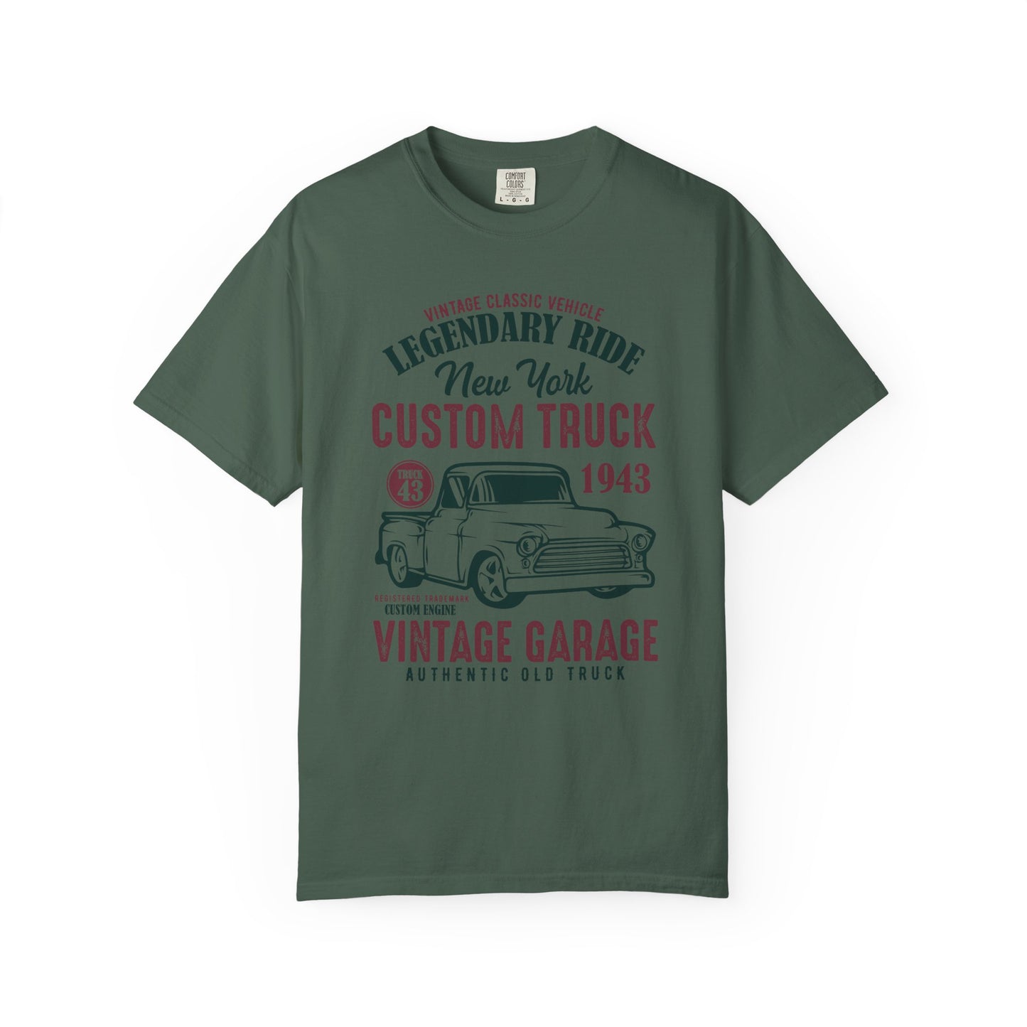 Vintage Truck T-Shirt, Custom Garage Tee, Classic Vehicle Shirt, Unisex Gift, Auto Enthusiast Apparel, Retro Design Apparel