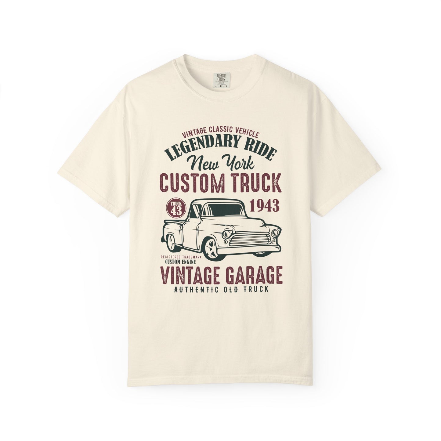 Vintage Truck T-Shirt, Custom Garage Tee, Classic Vehicle Shirt, Unisex Gift, Auto Enthusiast Apparel, Retro Design Apparel